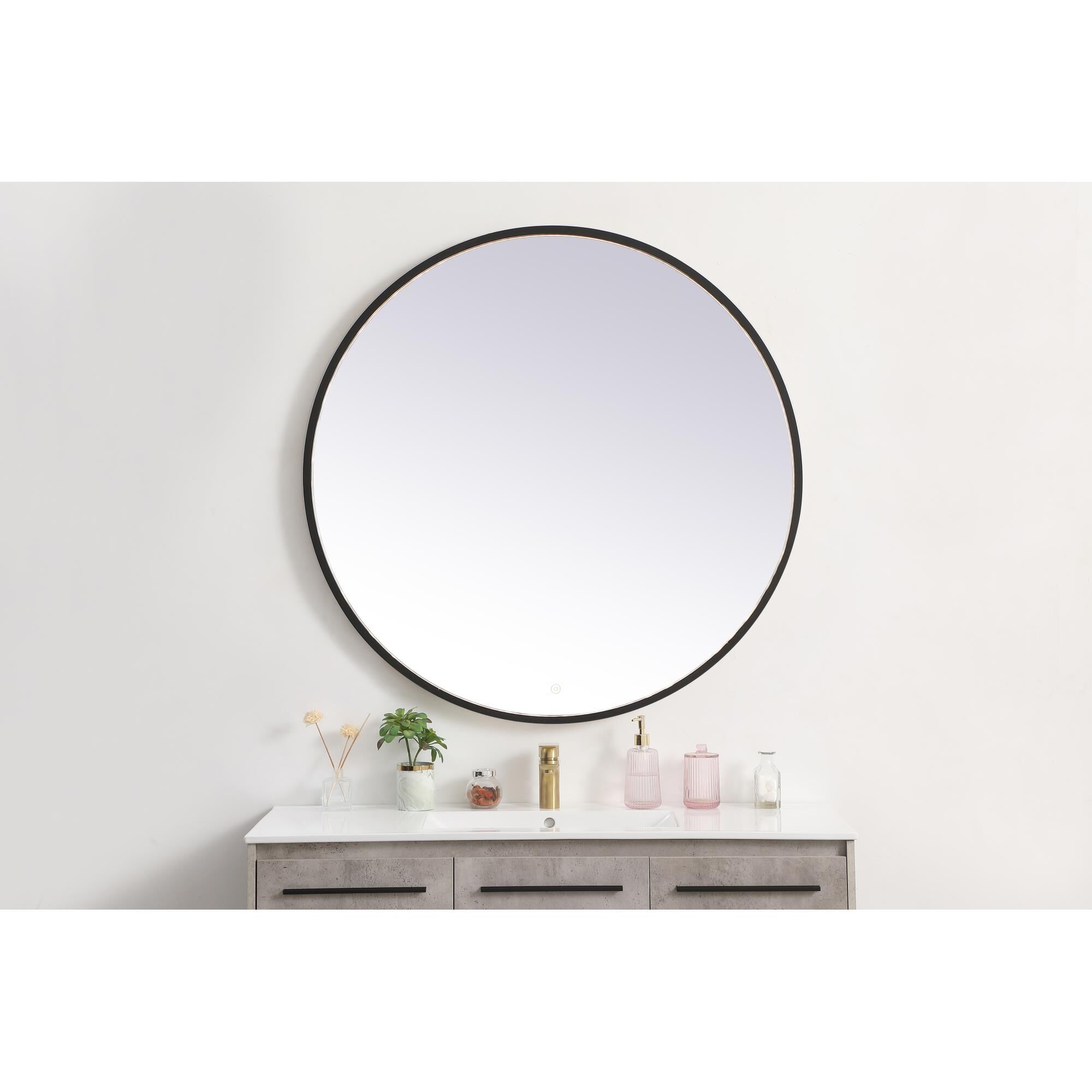 Pier LED Lighted Mirror by Elegant Decor