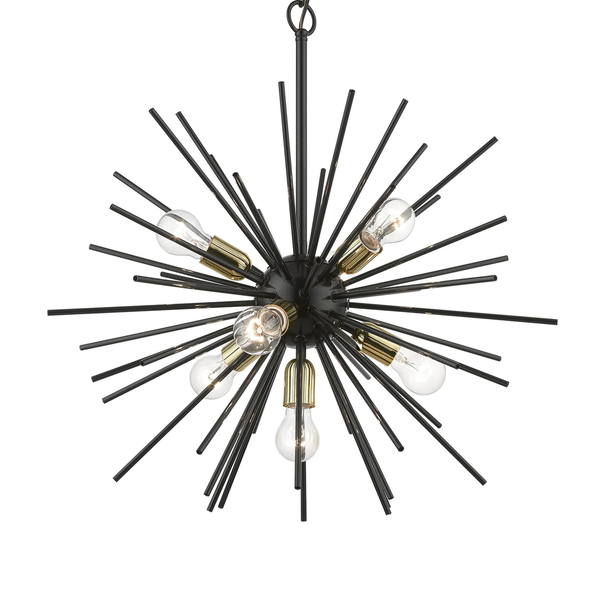 Tribeca 25 Inch 7 Light Chandelier by Livex Lighting