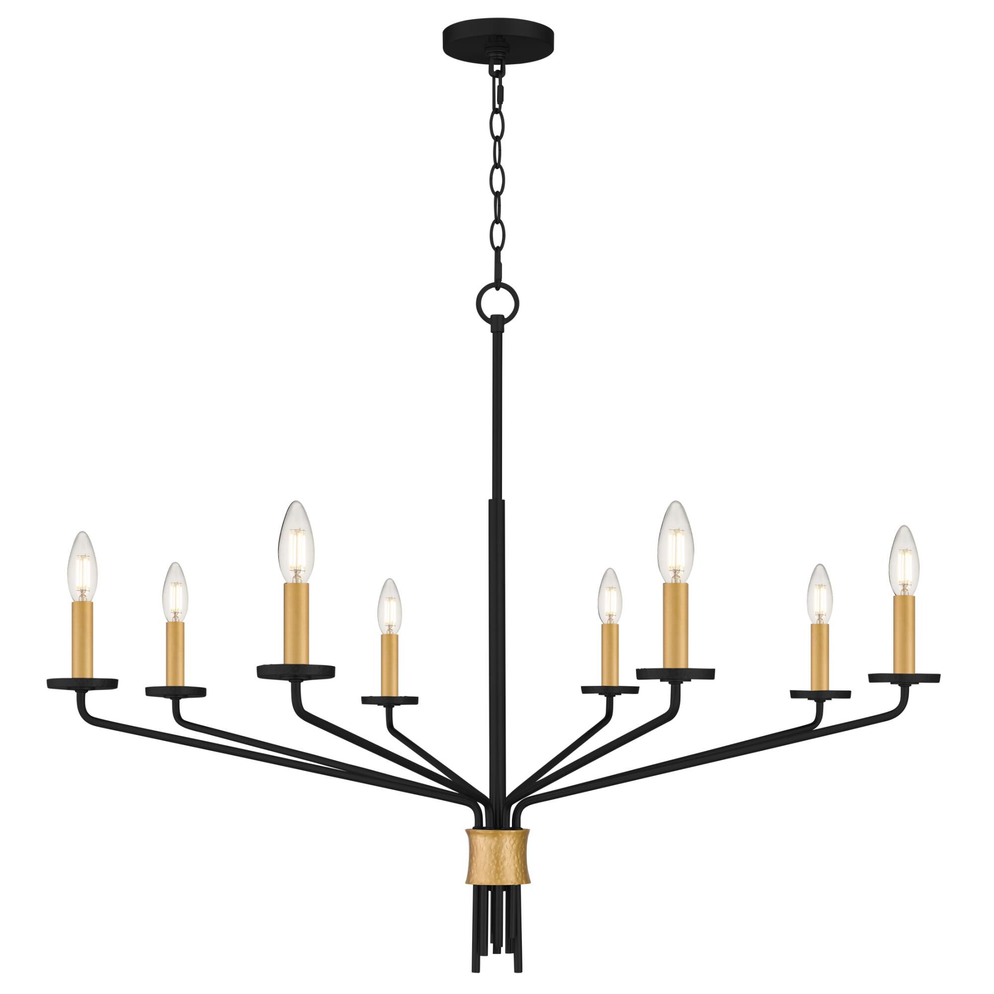 Alexander 40 Inch Chandelier by Quoizel