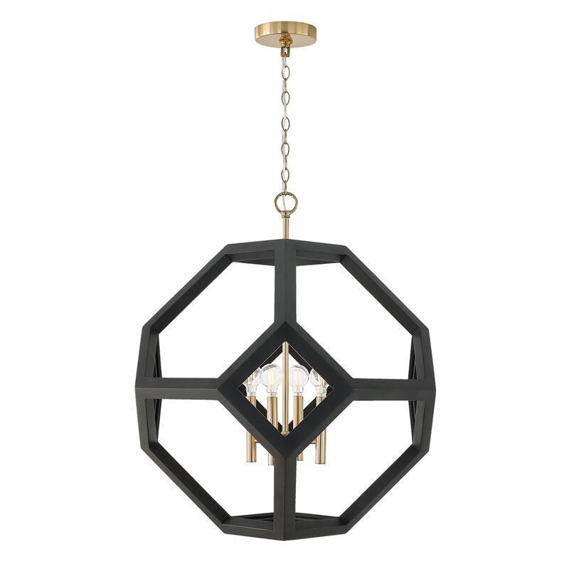 Geo 24 Inch Cage Pendant by Capital Lighting