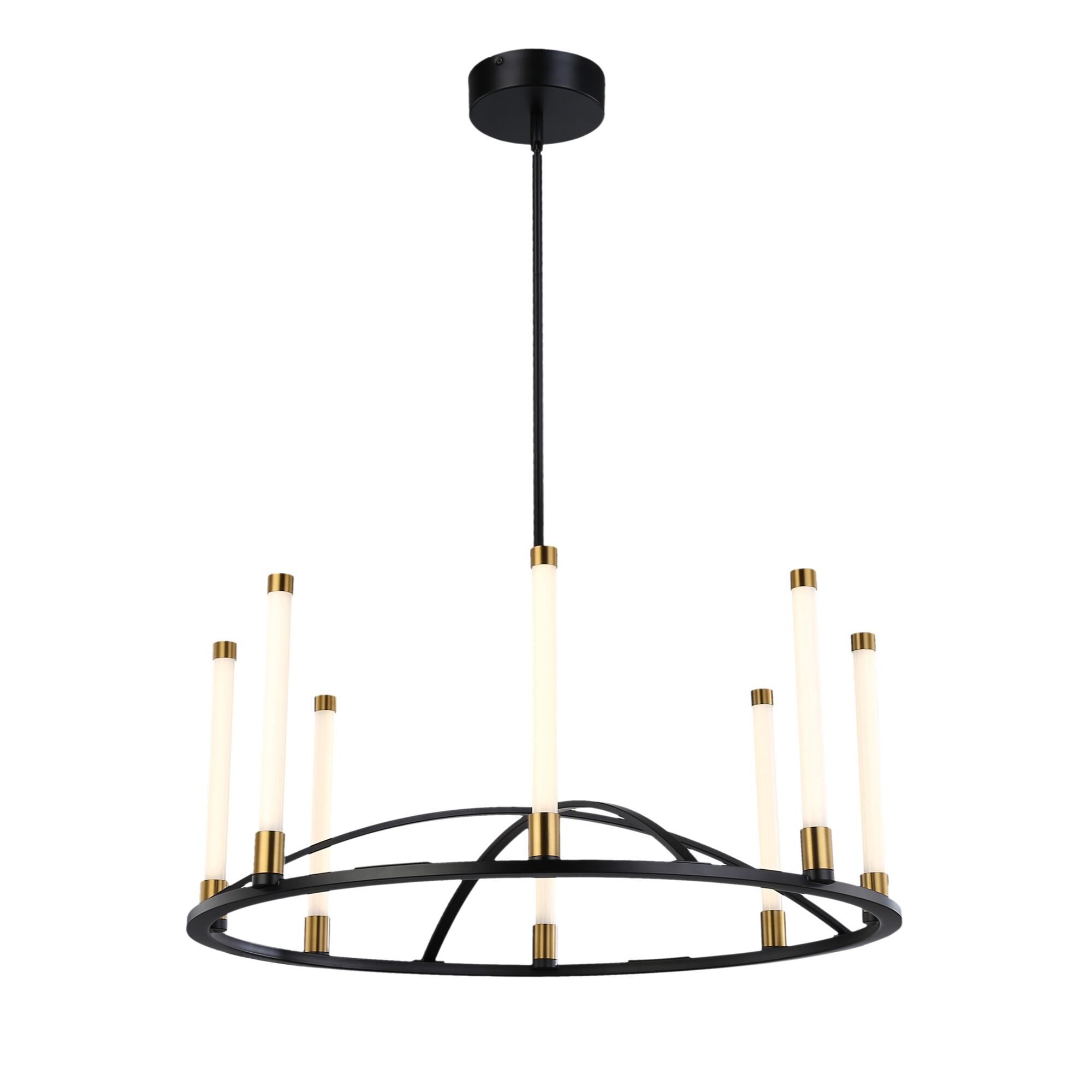 Steven Sabados S&C Infiniti 32 Inch 8 Light LED Chandelier by Artcraft