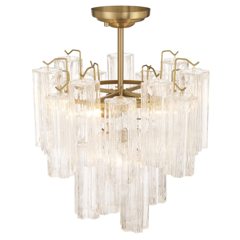 Sophia 18 Inch Semi Flush Mount by Artcraft