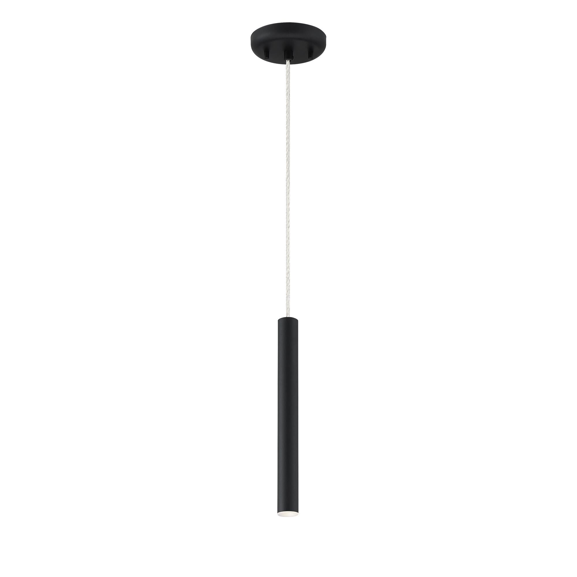 Shown in Matte Black finish and Steel glass and Steel shade