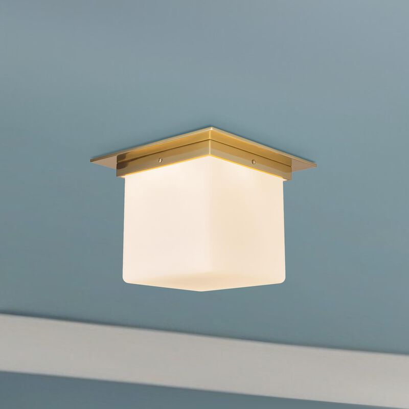 Jason Koharik Mineral 11 Inch Flush Mount by Alora Lighting