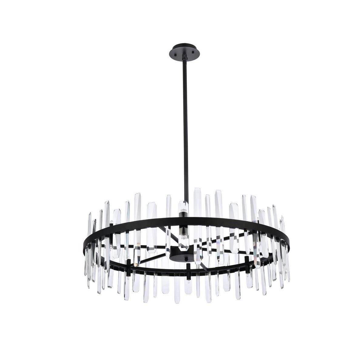 Serena 36 Inch 16 Light Chandelier by Elegant Lighting