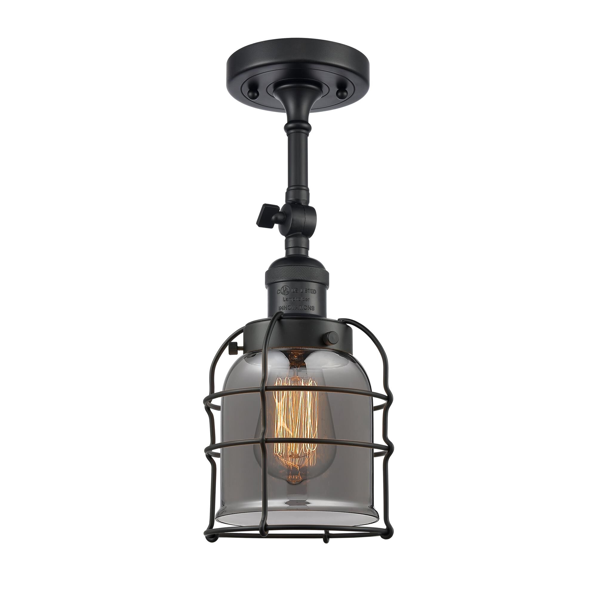 Shown in Matte Black finish and Plated Smoke glass