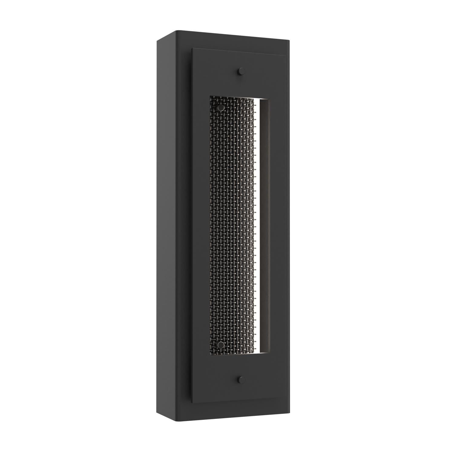 Shown in Textured Black finish and Medium Mesh Motif accent