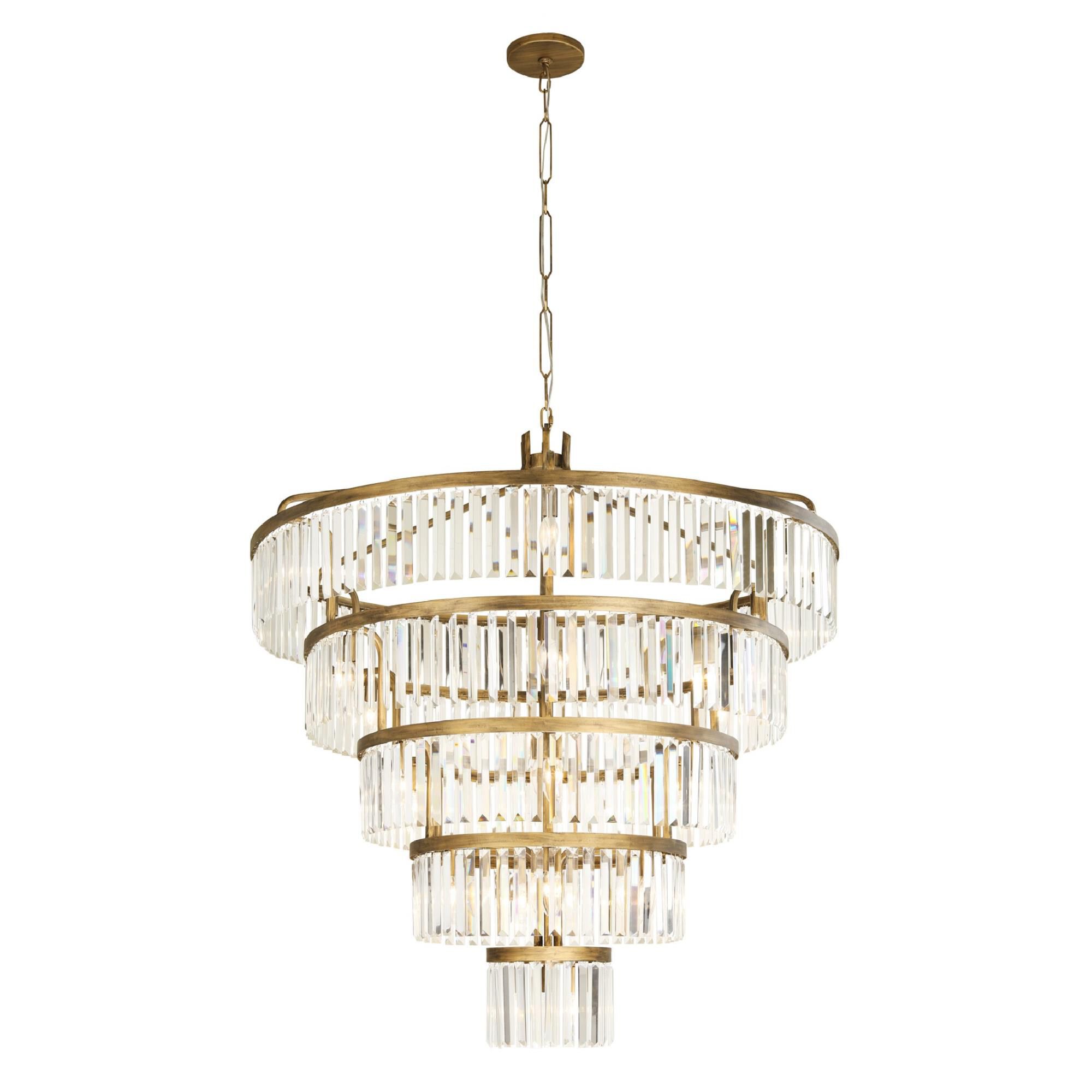 Social Club 44 Inch 25 Light Chandelier by Varaluz