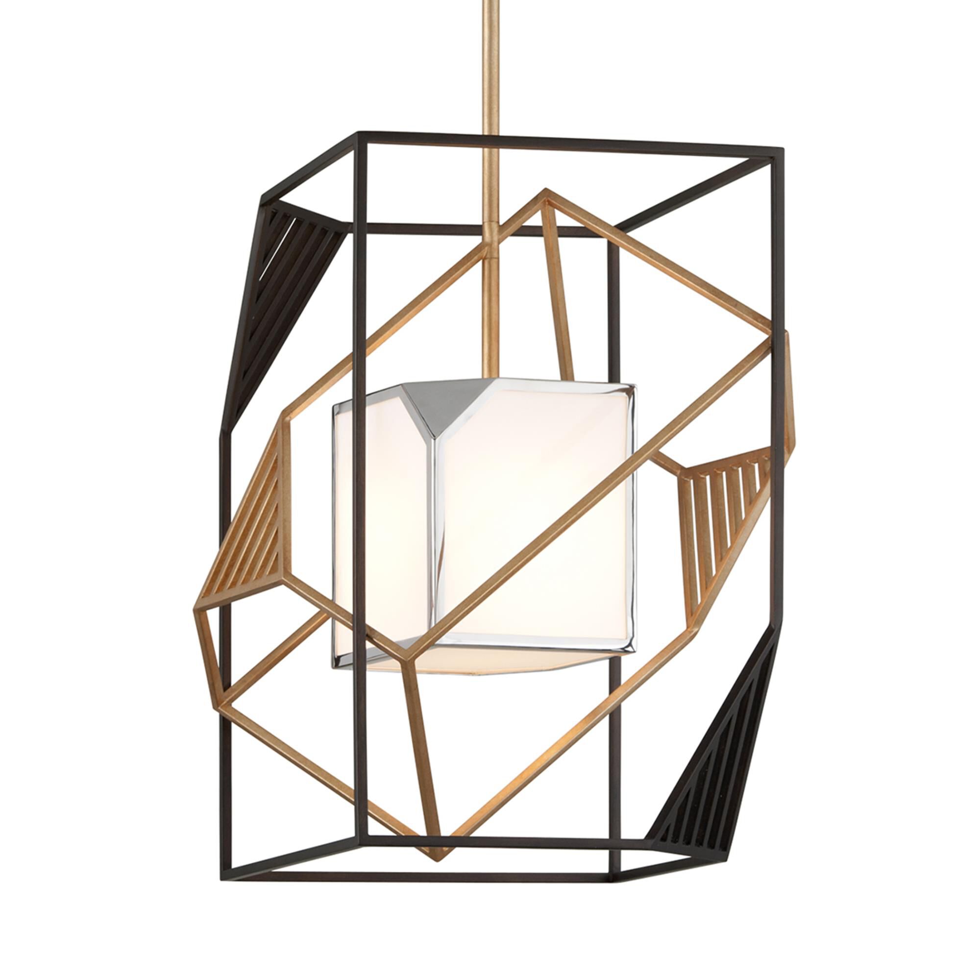 Cubist 21 Inch Large Pendant by Troy Lighting