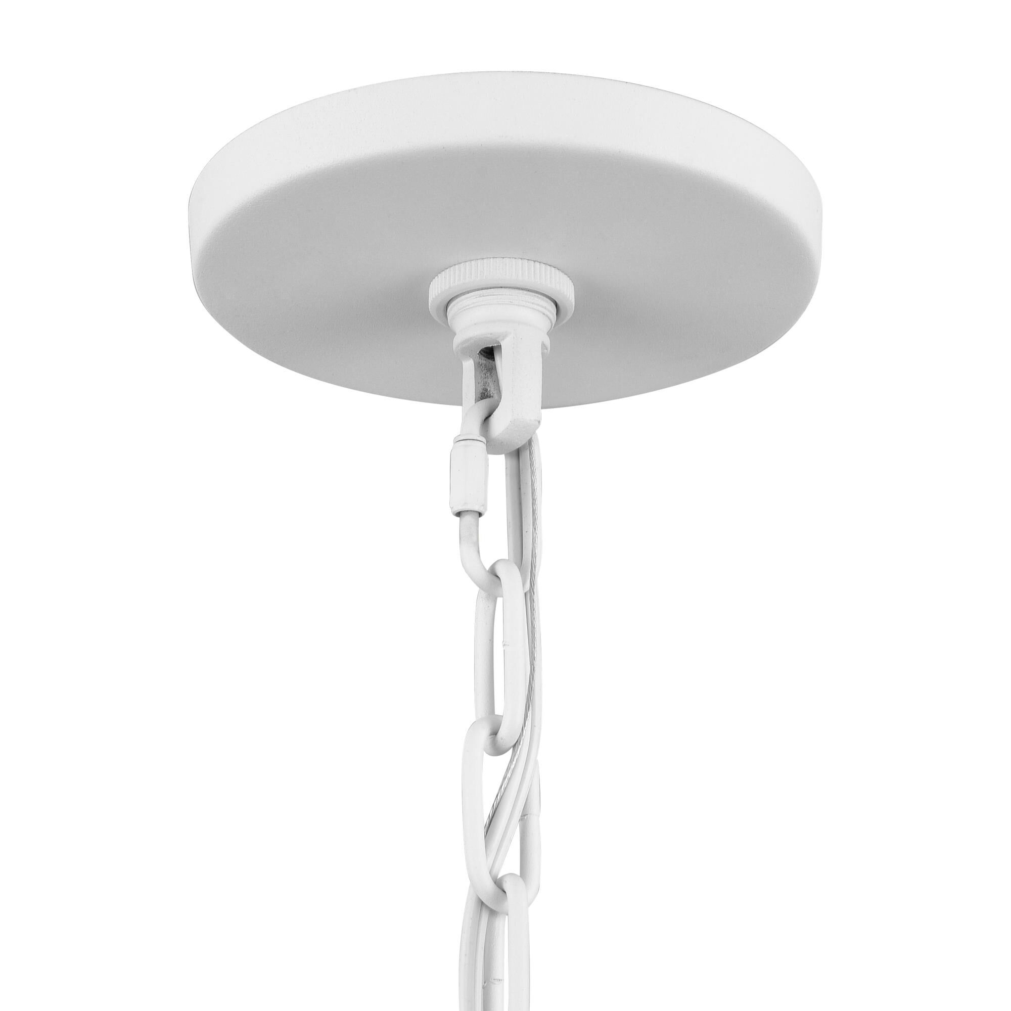 Abaca 34 Inch 5 Light Chandelier by ELK Lighting