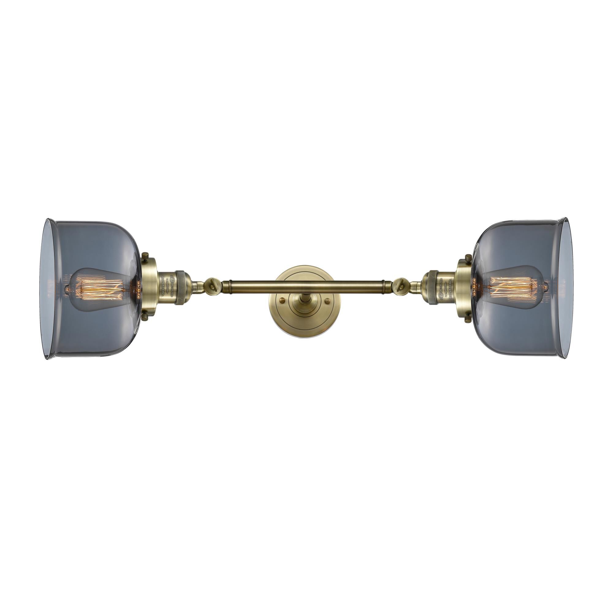 Bruno Marashlian Large Bell 18 Inch 2 Light Bath Vanity Light by Innovations Lighting
