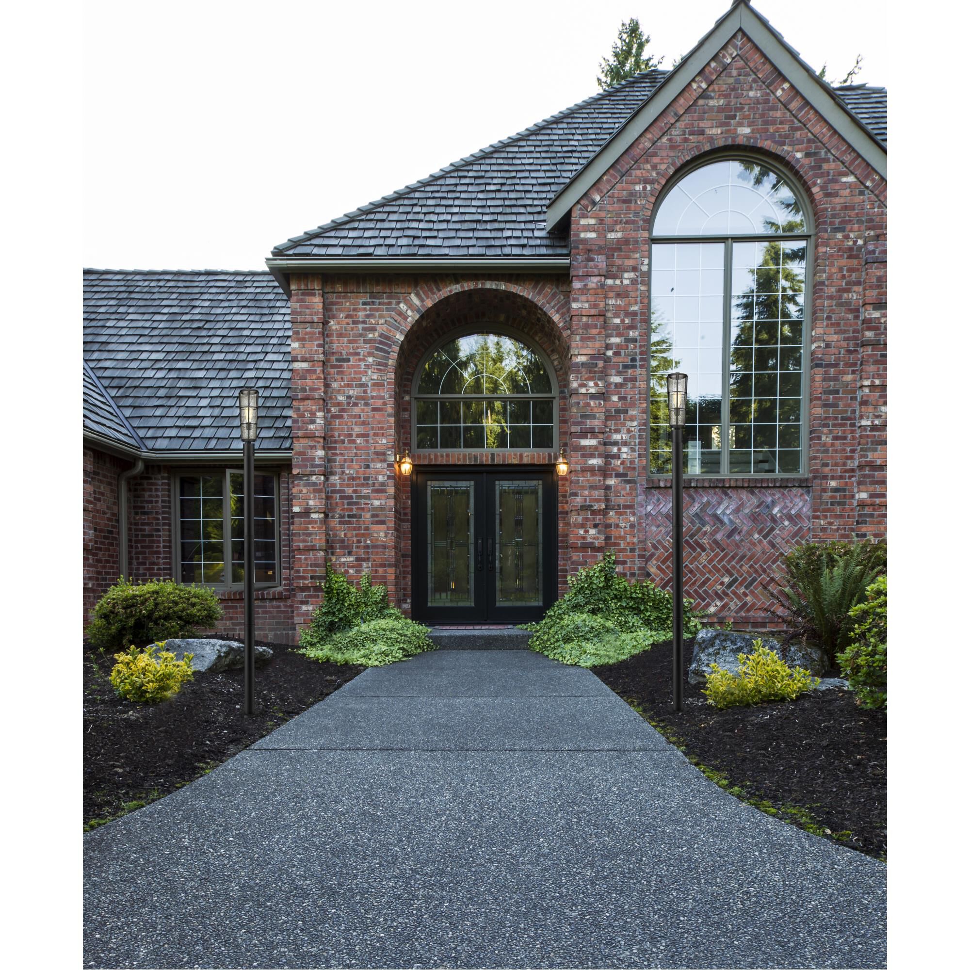 Z-Lite Helix 93 Inch Outdoor Post