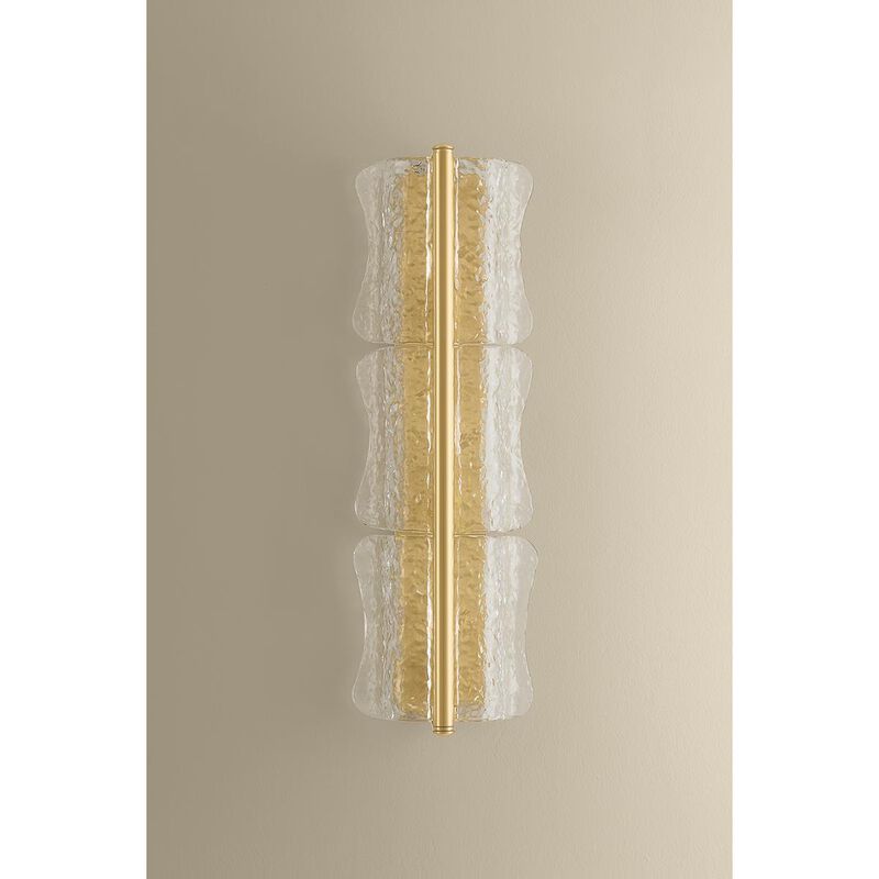 Fosterdale 28 Inch 3 Light Wall Sconce by Hudson Valley Lighting