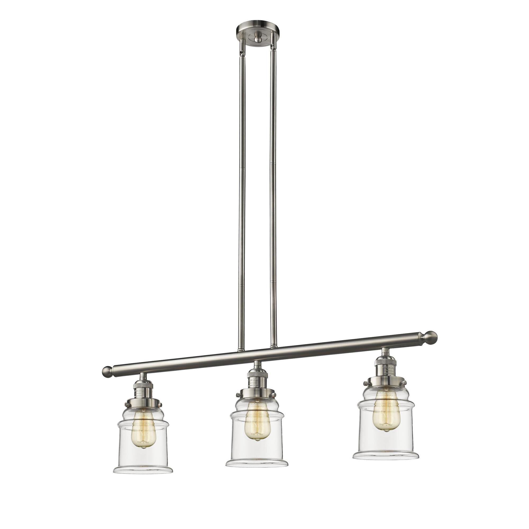 Bruno Marashlian Canton 36 Inch 3 Light Linear Suspension Light by Innovations Lighting