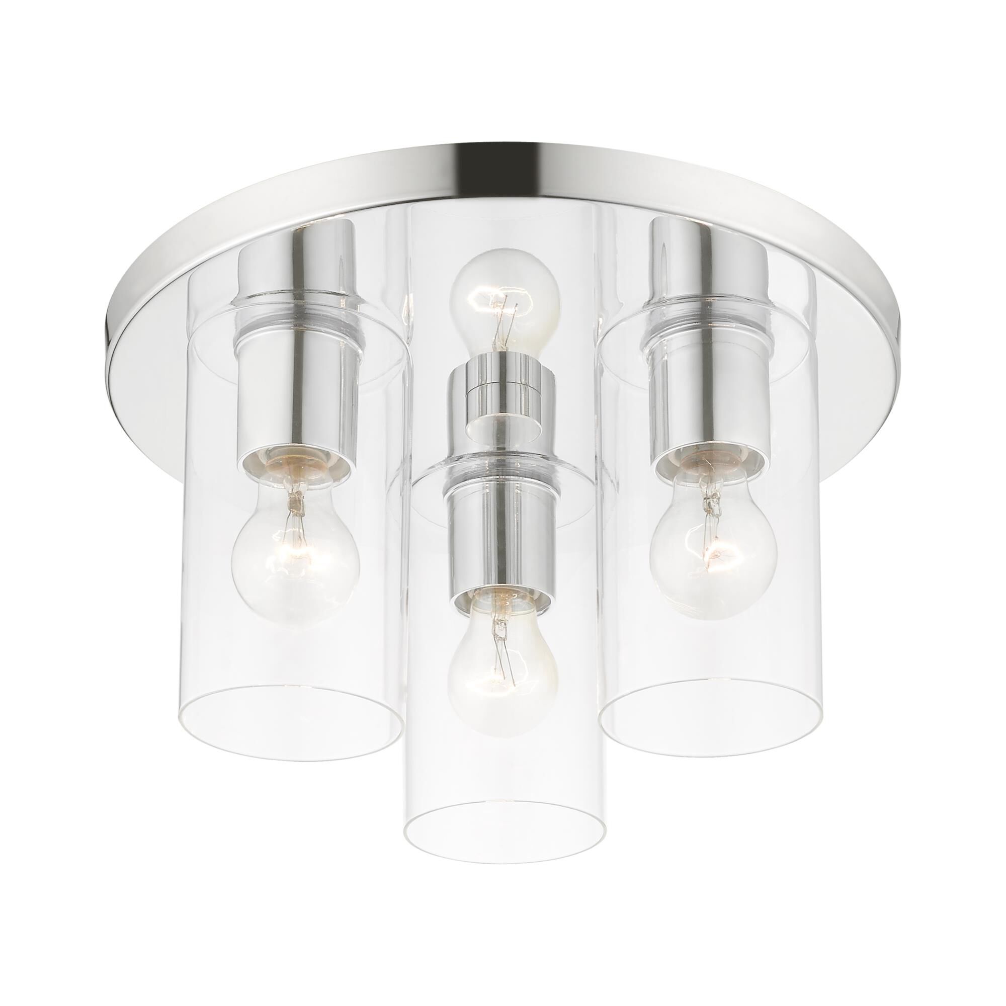 Zurich 3 Light Flush Mount by Livex Lighting