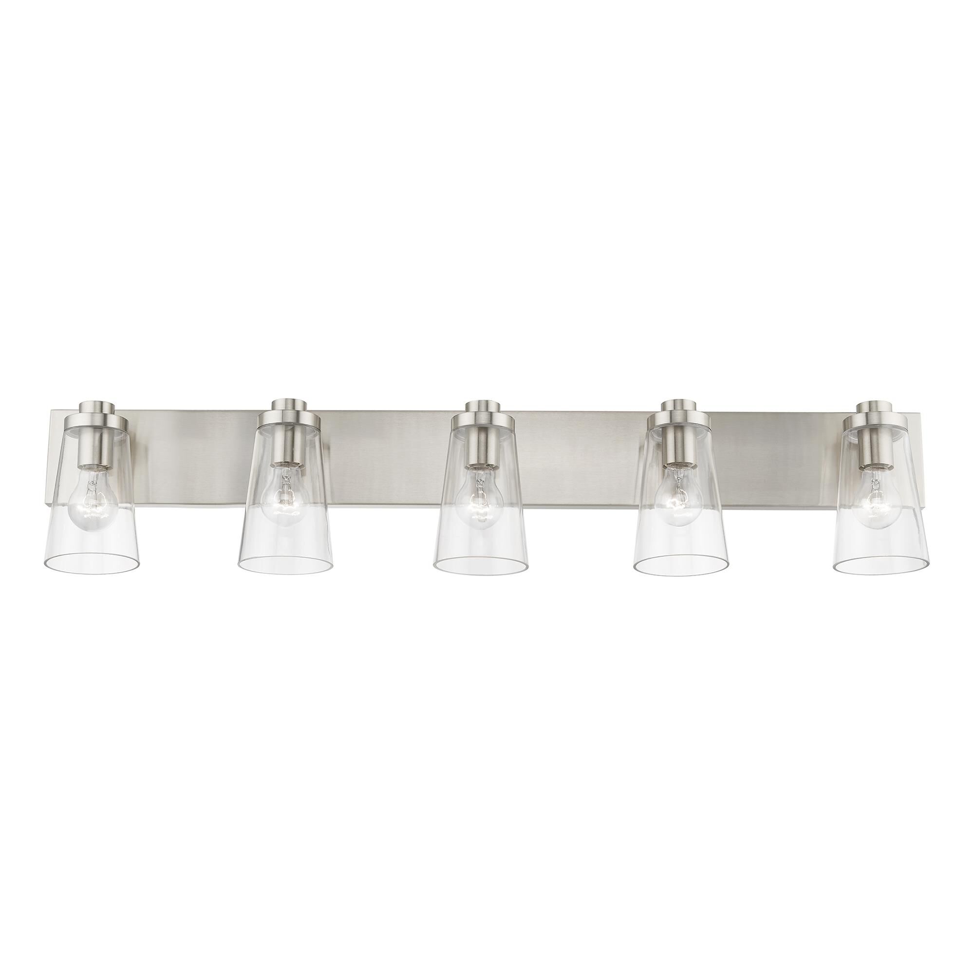 Cityview 40 Inch 5 Light Bath Vanity Light by Livex Lighting