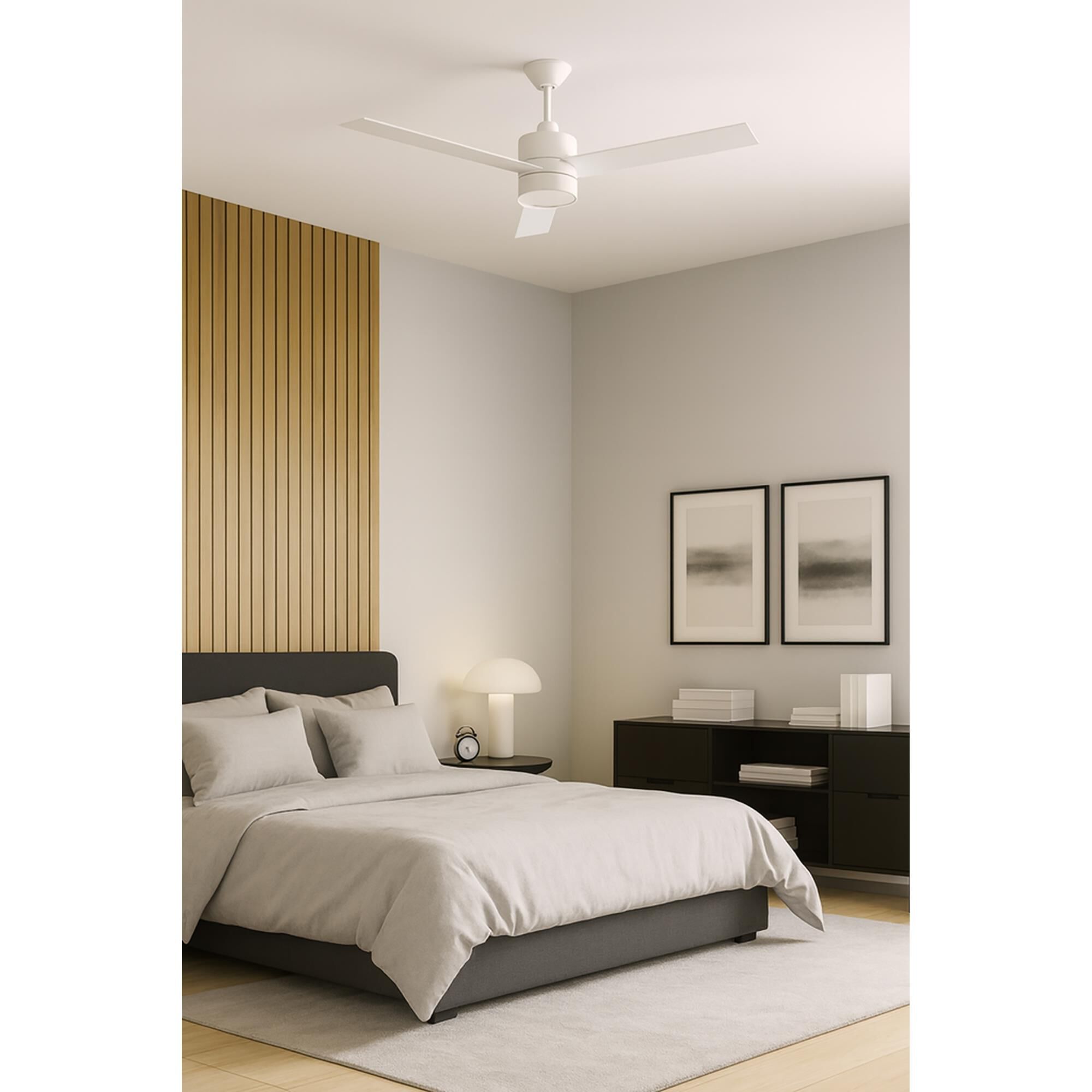 Santo 52 Inch Ceiling Fan with Light Kit by AFX Lighting