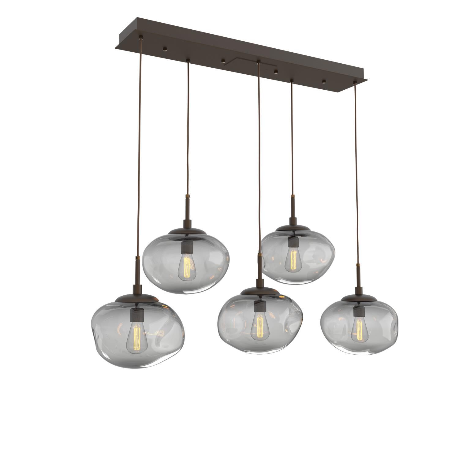 Levi Wilson Nebula 42 Inch 5 Light Linear Suspension Light by Hammerton Studio