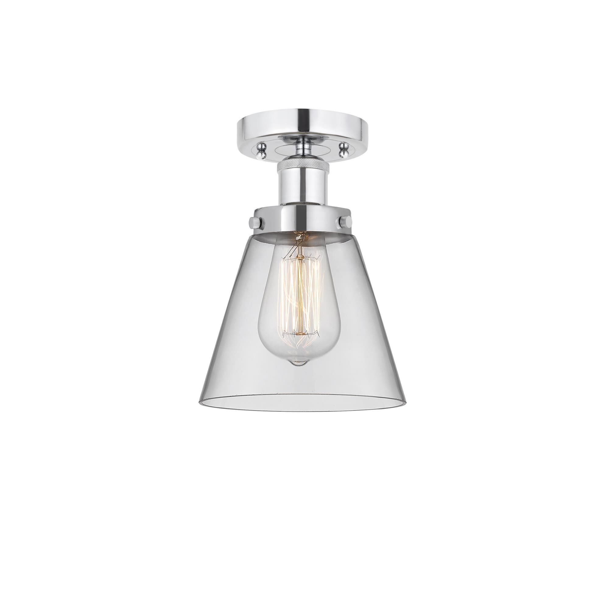 Shown in Polished Chrome, Clear finish and Clear glass and Clear Glass shade