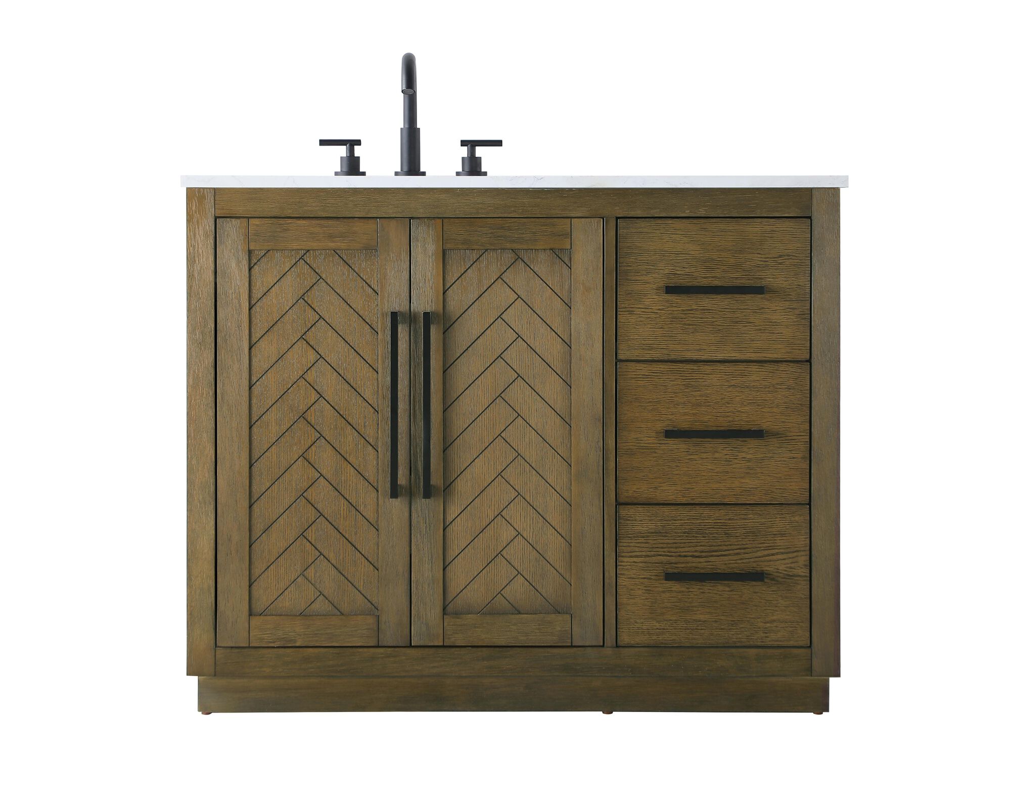 Shown in Hazel Oak finish