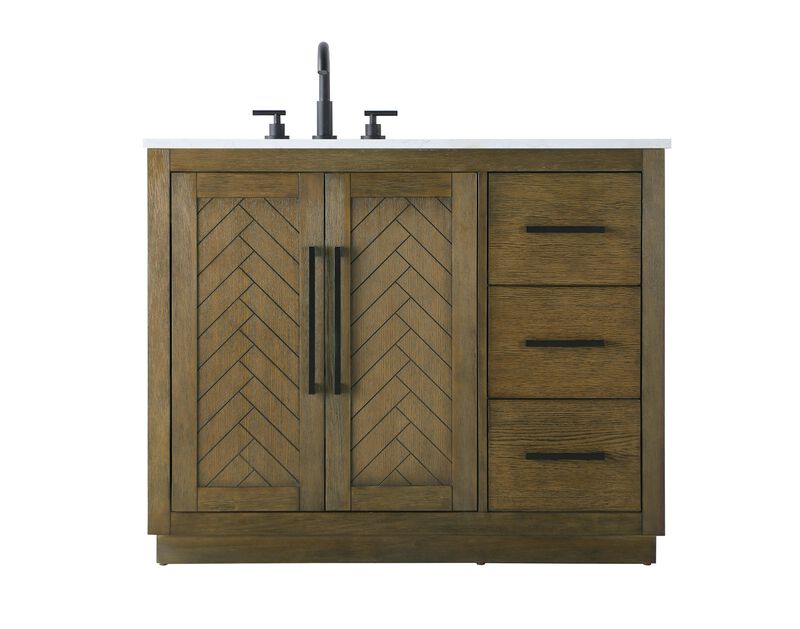 Chase 42 Inch Bath Vanity by Elegant Dcor