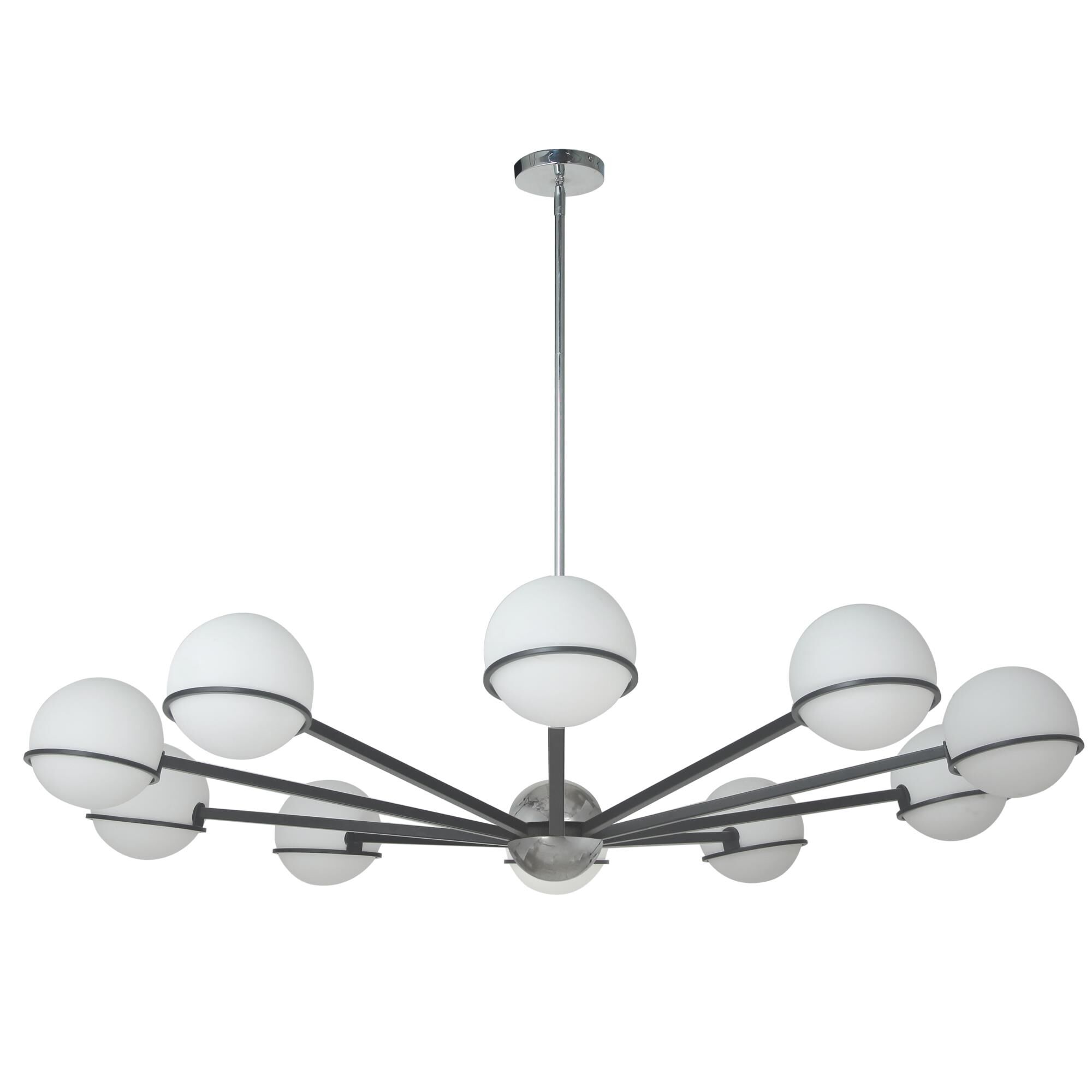 Sofia 50 Inch 10 Light Chandelier by Dainolite
