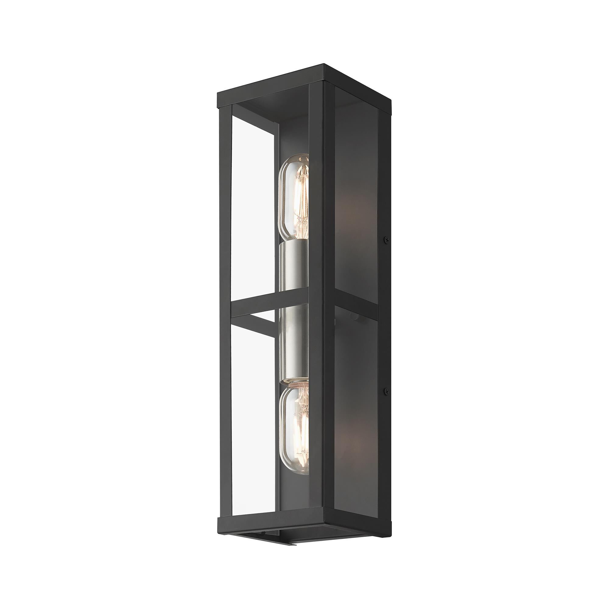 Gaffney 16 Inch Tall 2 Light Outdoor Wall Light by Livex Lighting