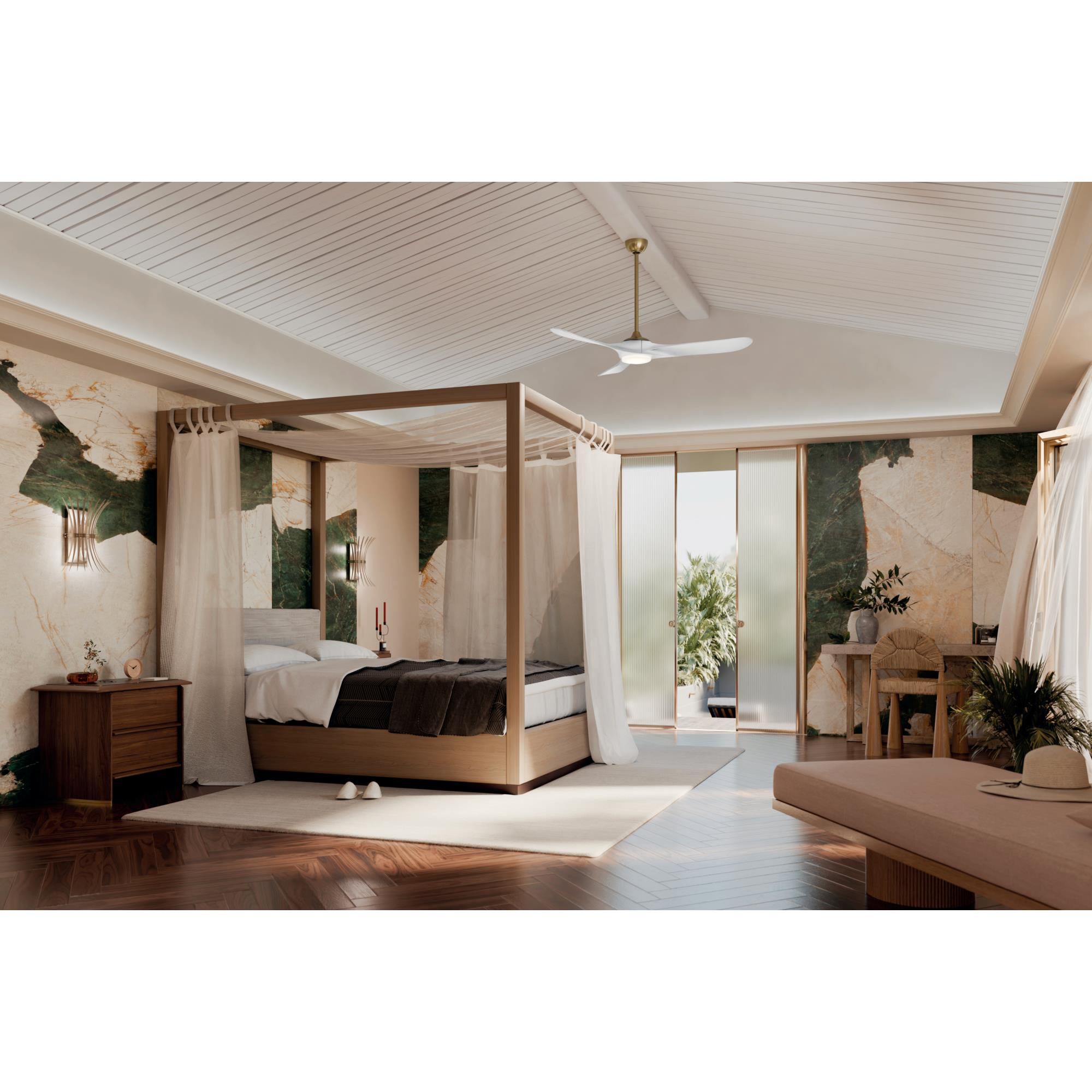 Mylo 60 Inch Ceiling Fan with Light Kit by Kichler Lighting