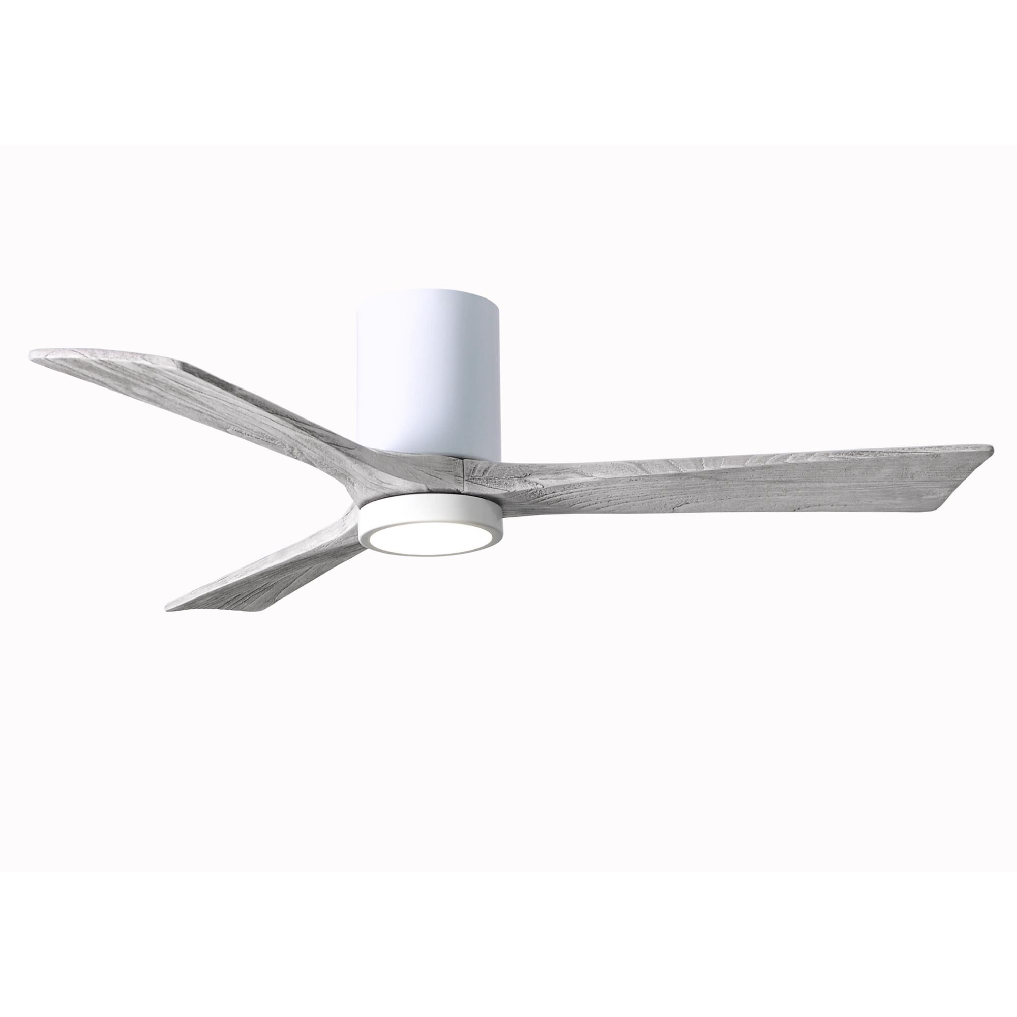 Irene 52 Inch Flush Mount Fan with Light Kit by Matthews Fan Company