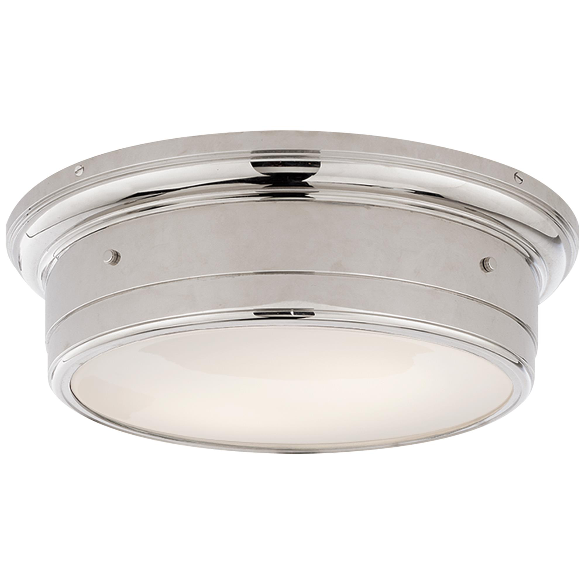 Shown in Chrome finish and White glass