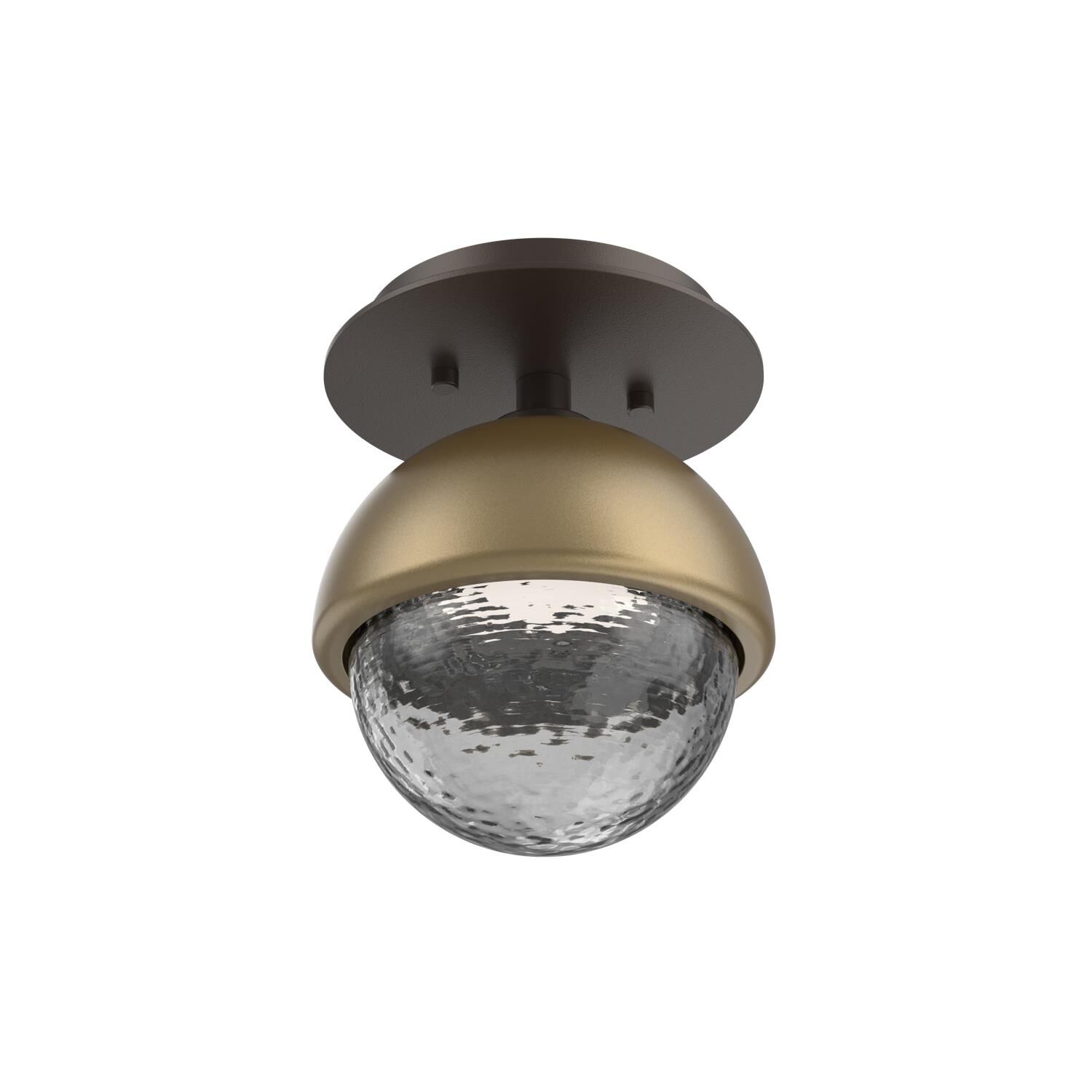 Levi Wilson Cabochon 6 Inch Flush Mount by Hammerton Studio