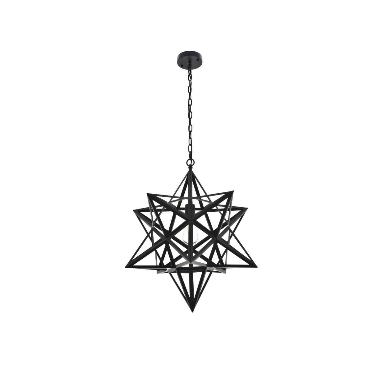 Elegant Lighting Nocturne 23 Inch Large Pendant