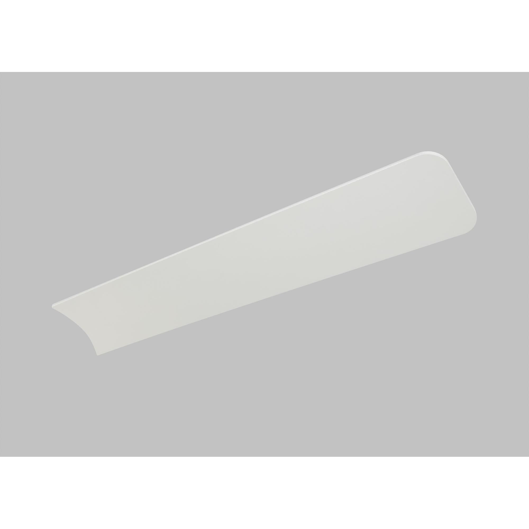 Shown in Matte White finish and Frosted White glass