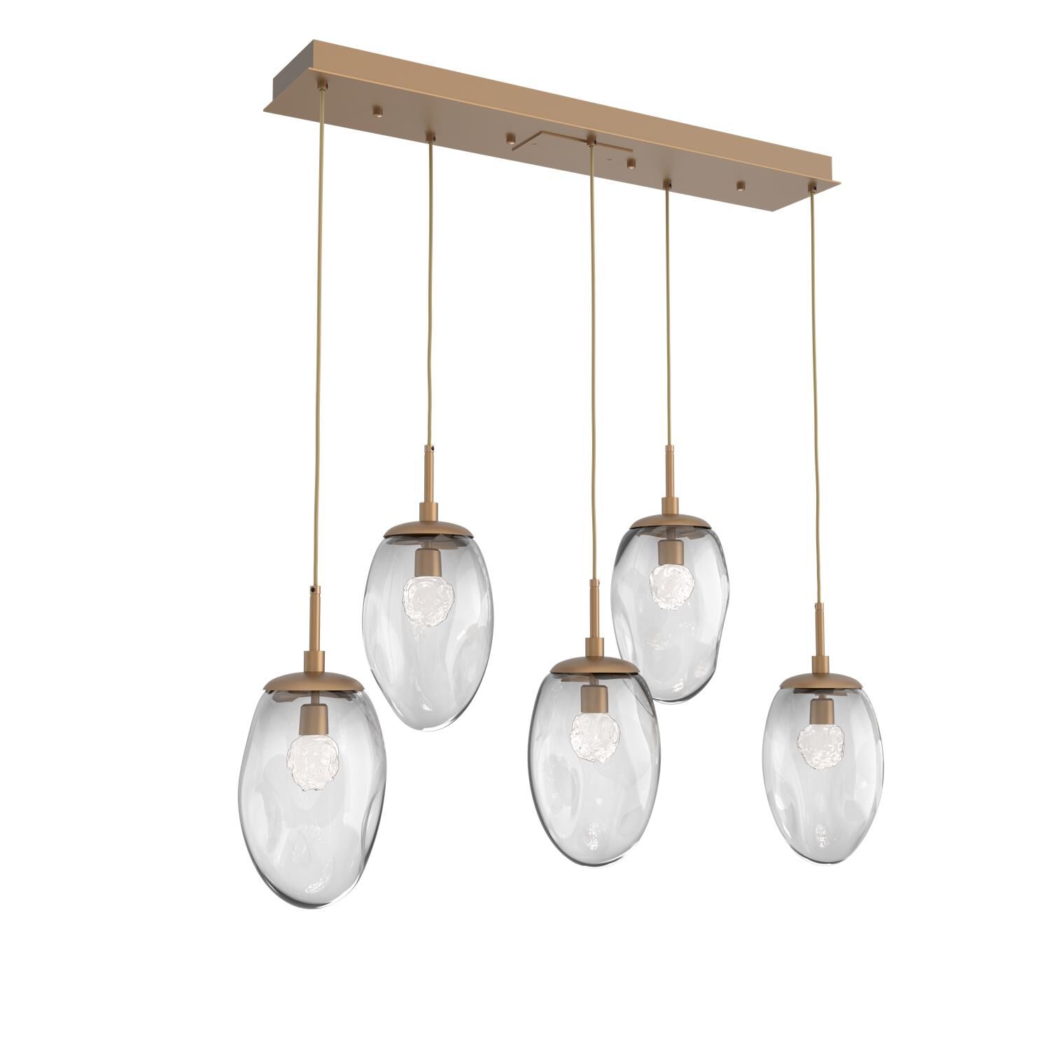 Meteo 42 Inch 5 Light LED Multi Light Pendant by Hammerton Studio