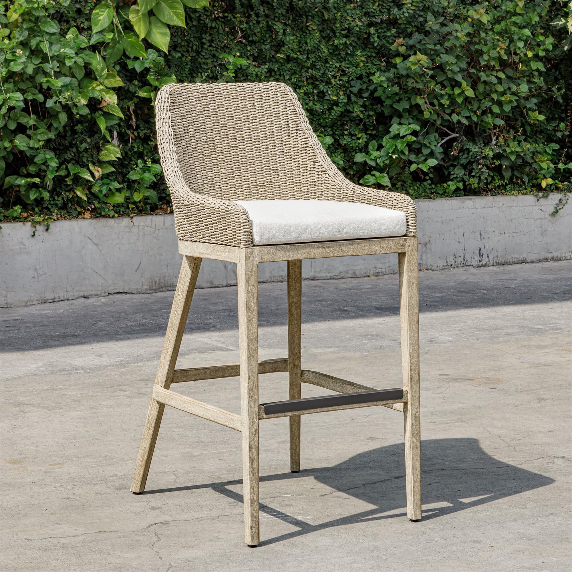 Shown in Gray, White finish
