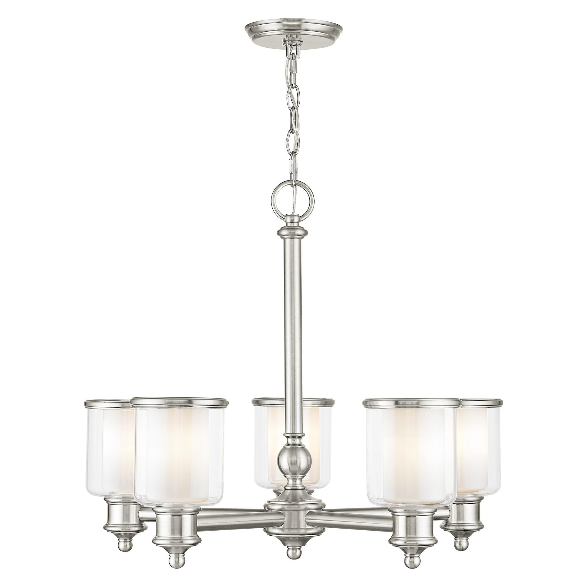 Middlebush 25 Inch 5 Light Chandelier by Livex Lighting