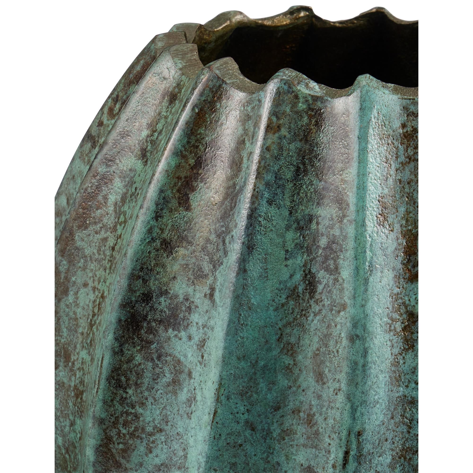 Shown in Verdigris finish