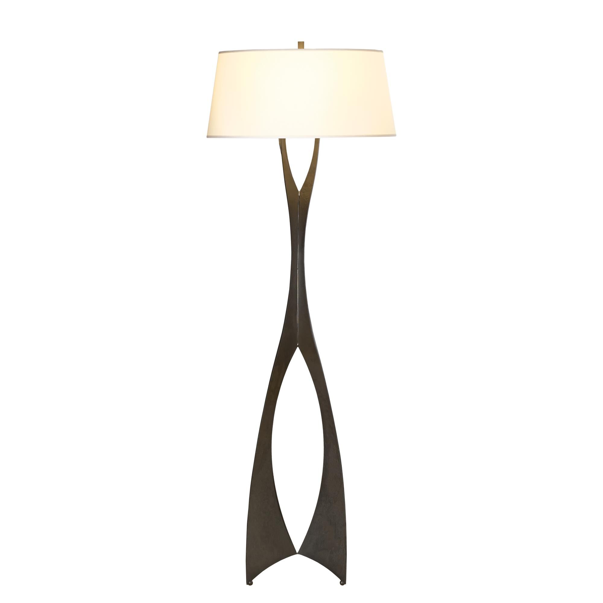 Shown in Dark Smoke finish and Natural Anna shade