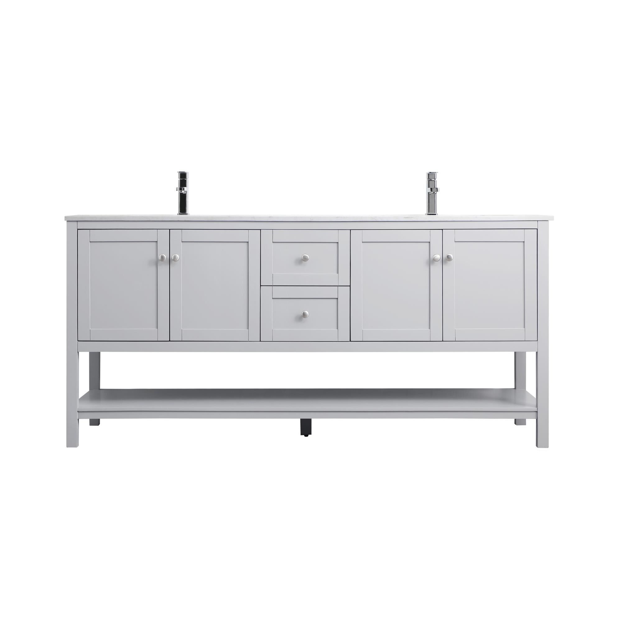 Heath 72 Inch Bath Vanity by Elegant Decor