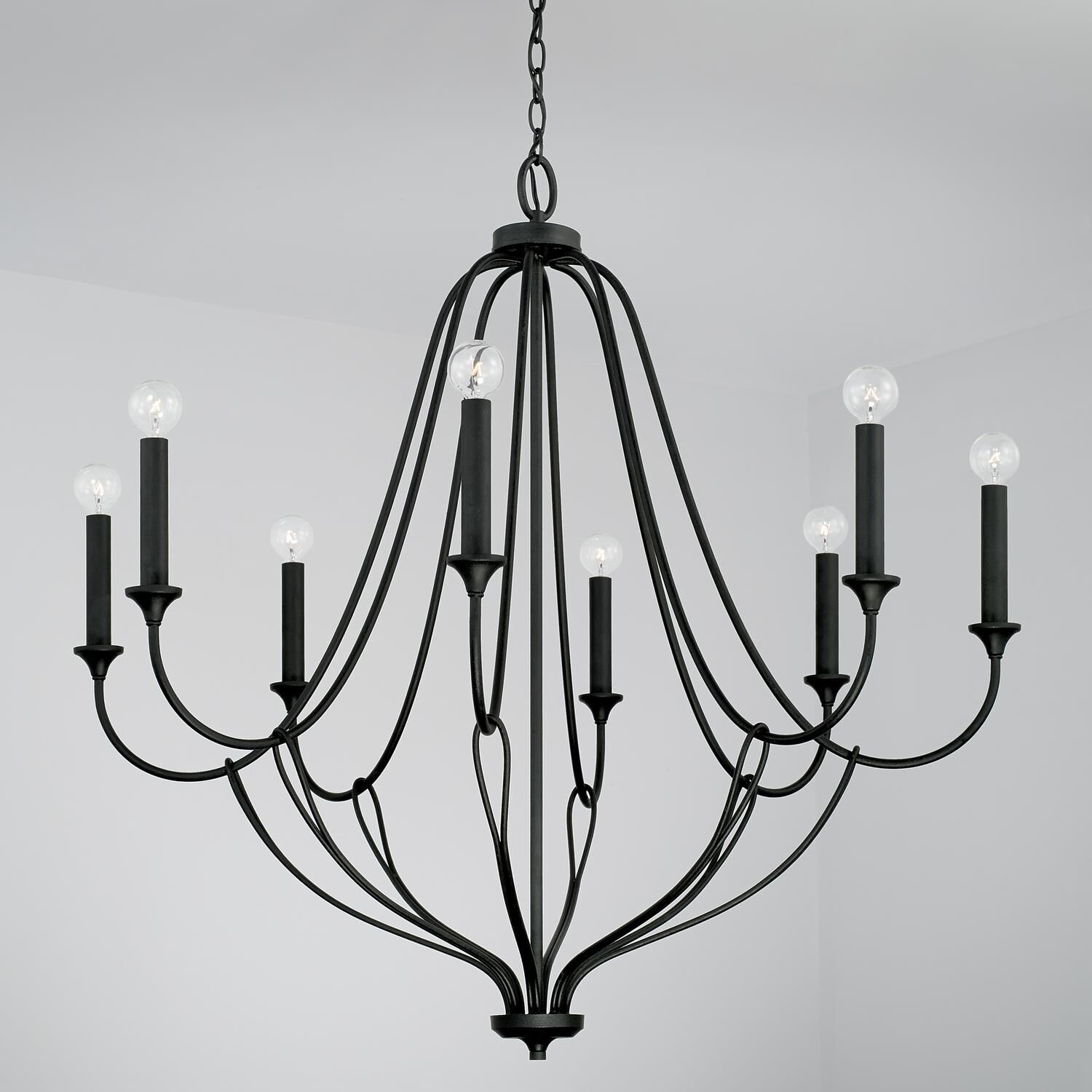 Shown in Black Iron finish