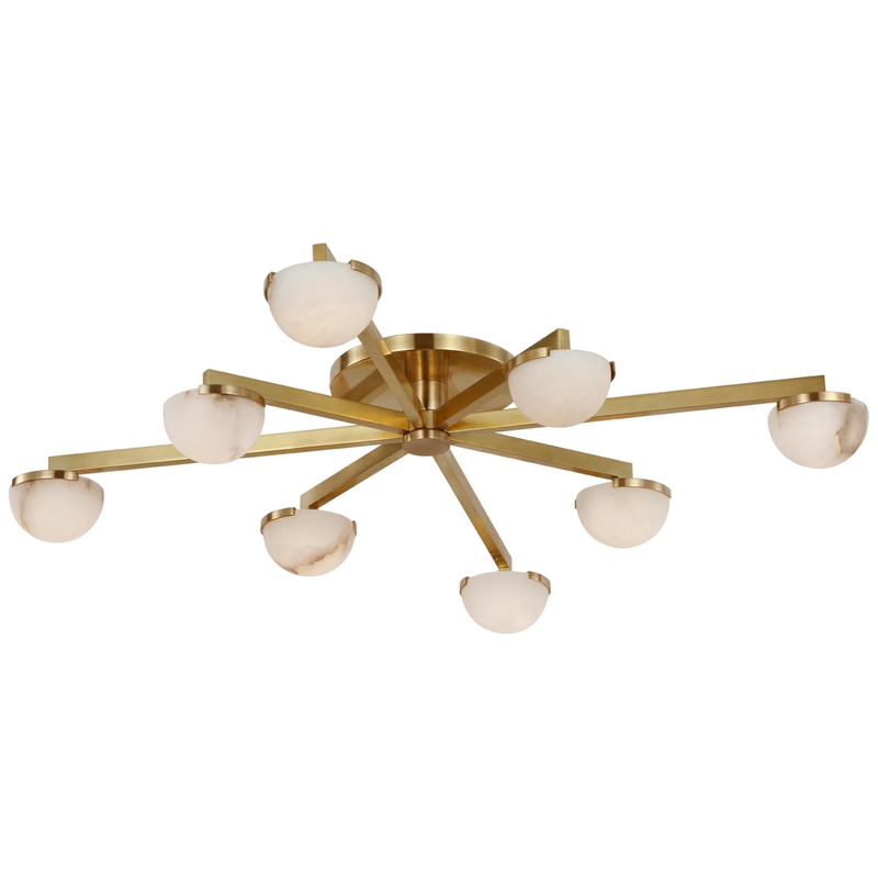 Kelly Wearstler Pedra 36 Inch 1 Light LED Flush Mount by Visual Comfort Signature Collection