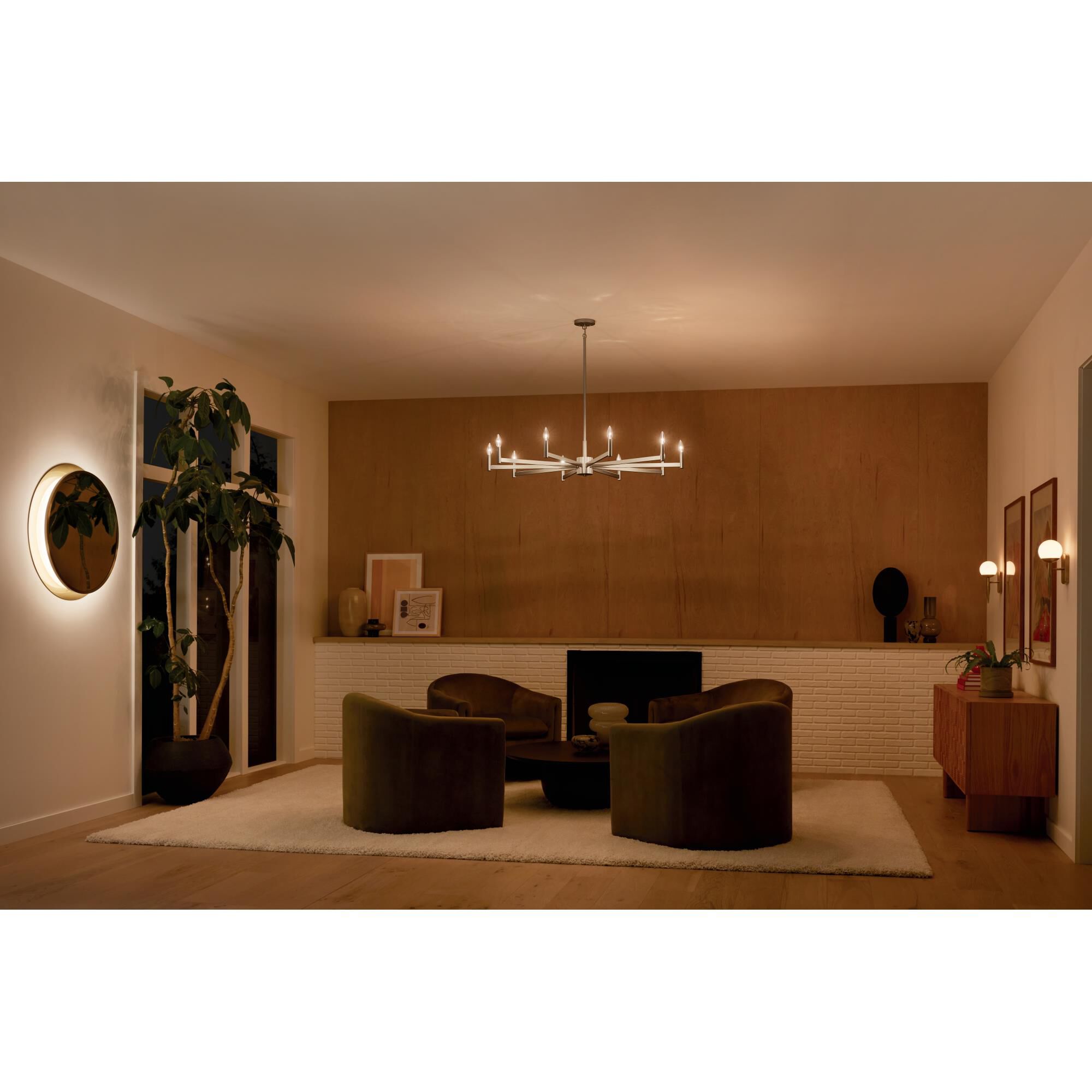 Erzo 10 Light Chandelier by Kichler Lighting