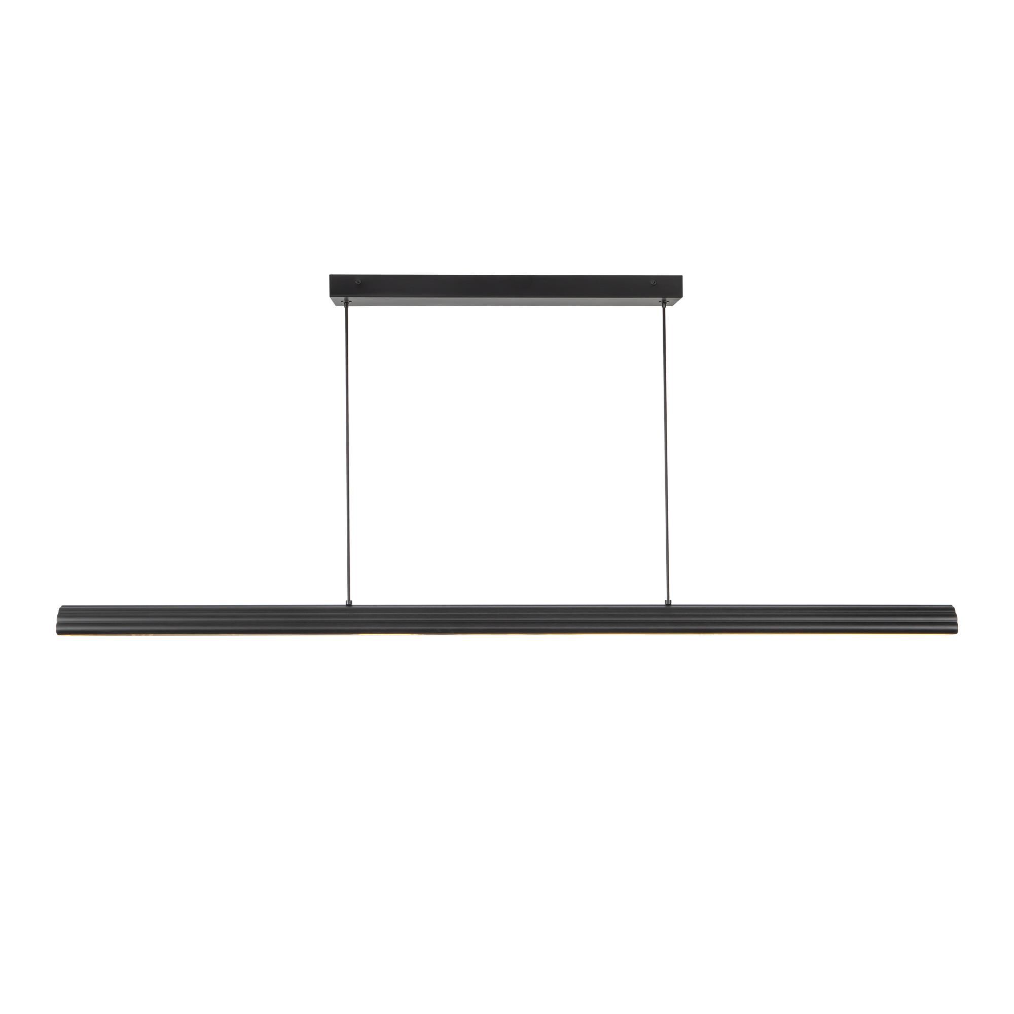 Shown in Matte Black finish and Frosted Acrylic Diffuser glass and Aluminum shade