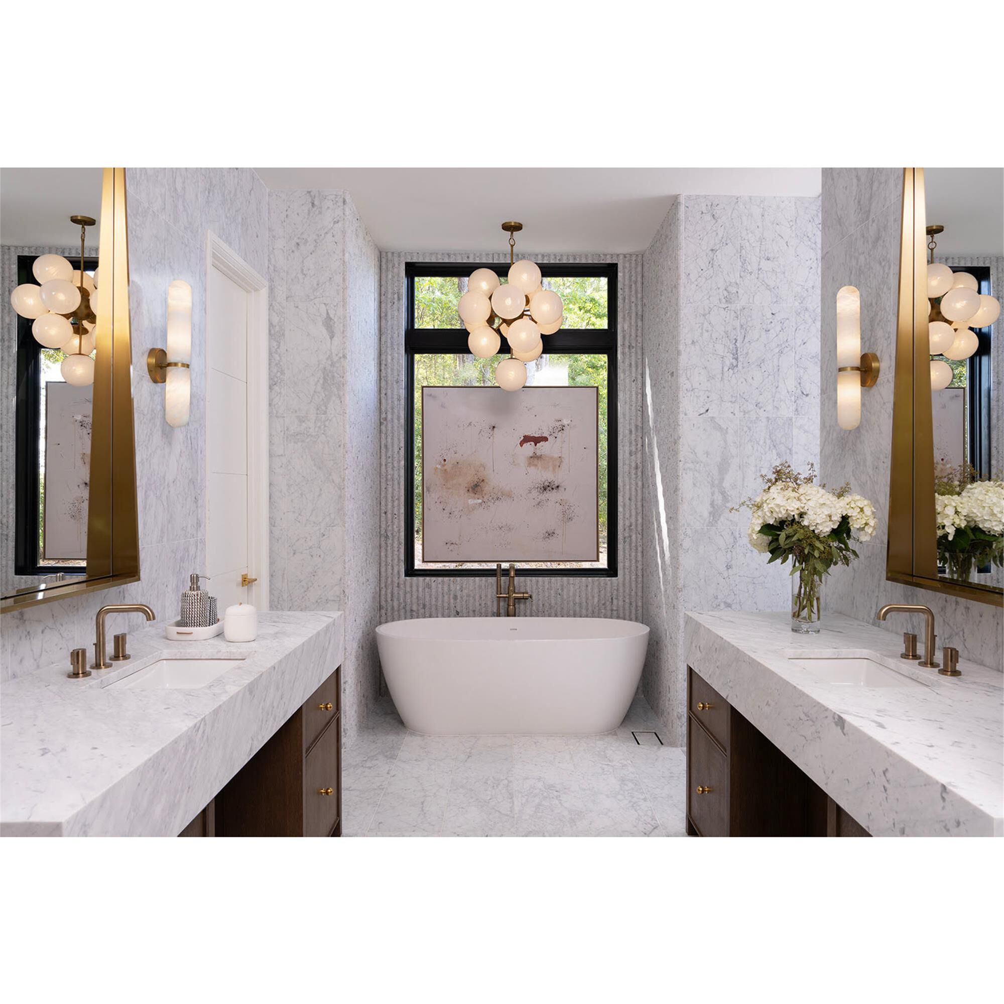 La Dame 28 Inch Chandelier by Regina Andrew