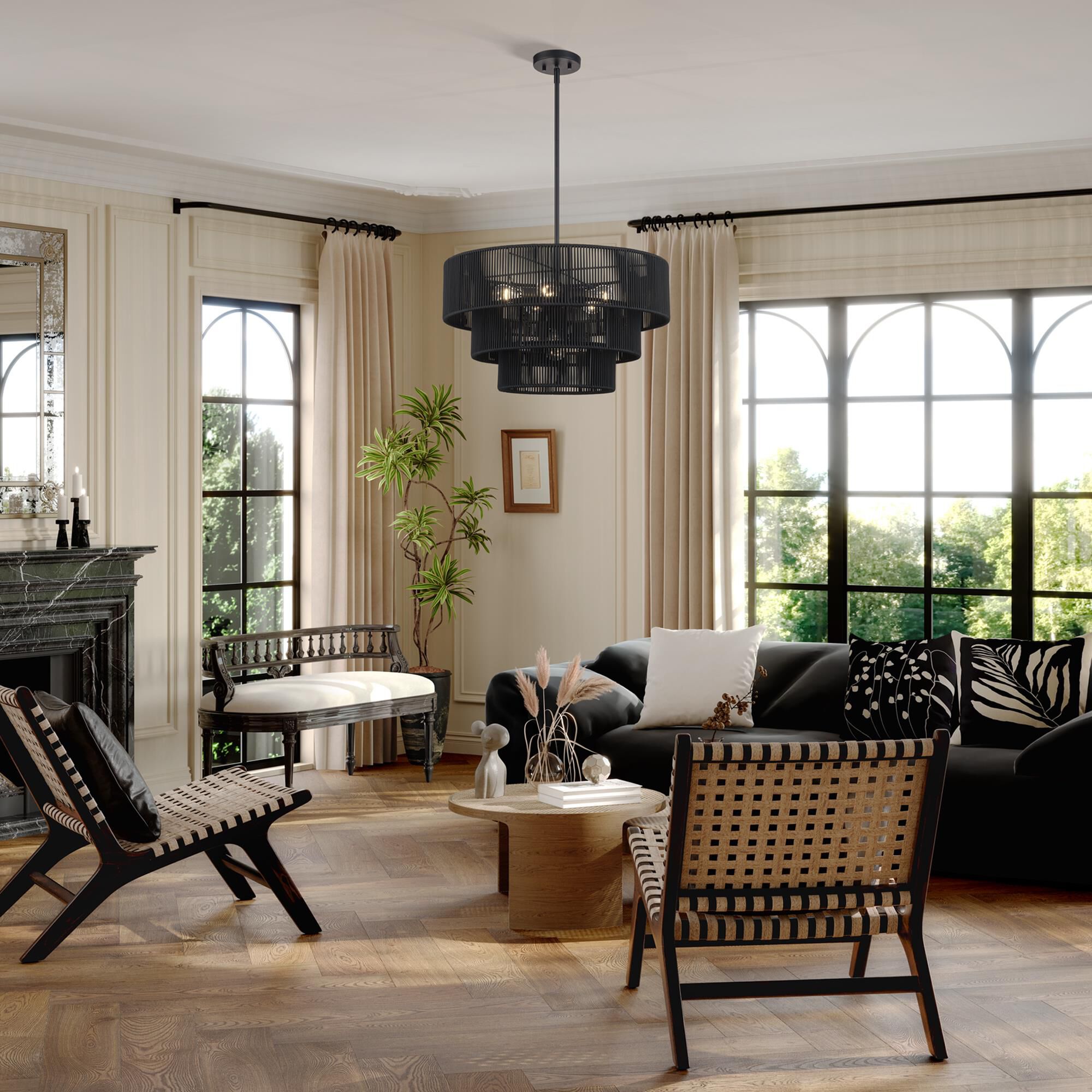 Acordia 23 Inch Large Pendant by Livex Lighting