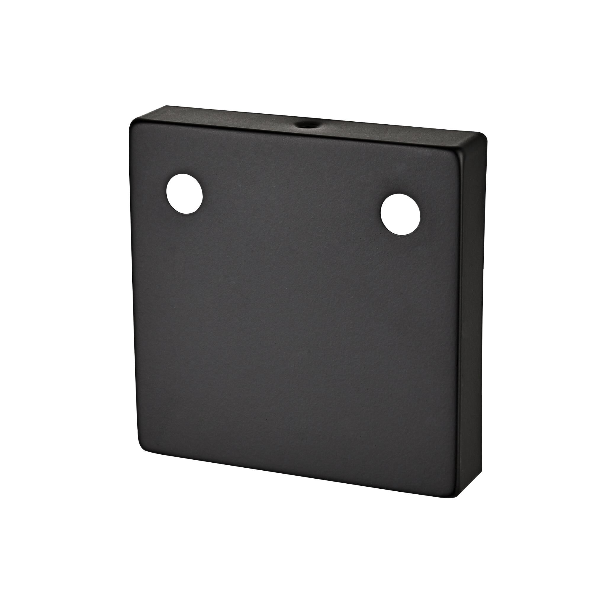 Shown in Matte Black finish and Clear glass