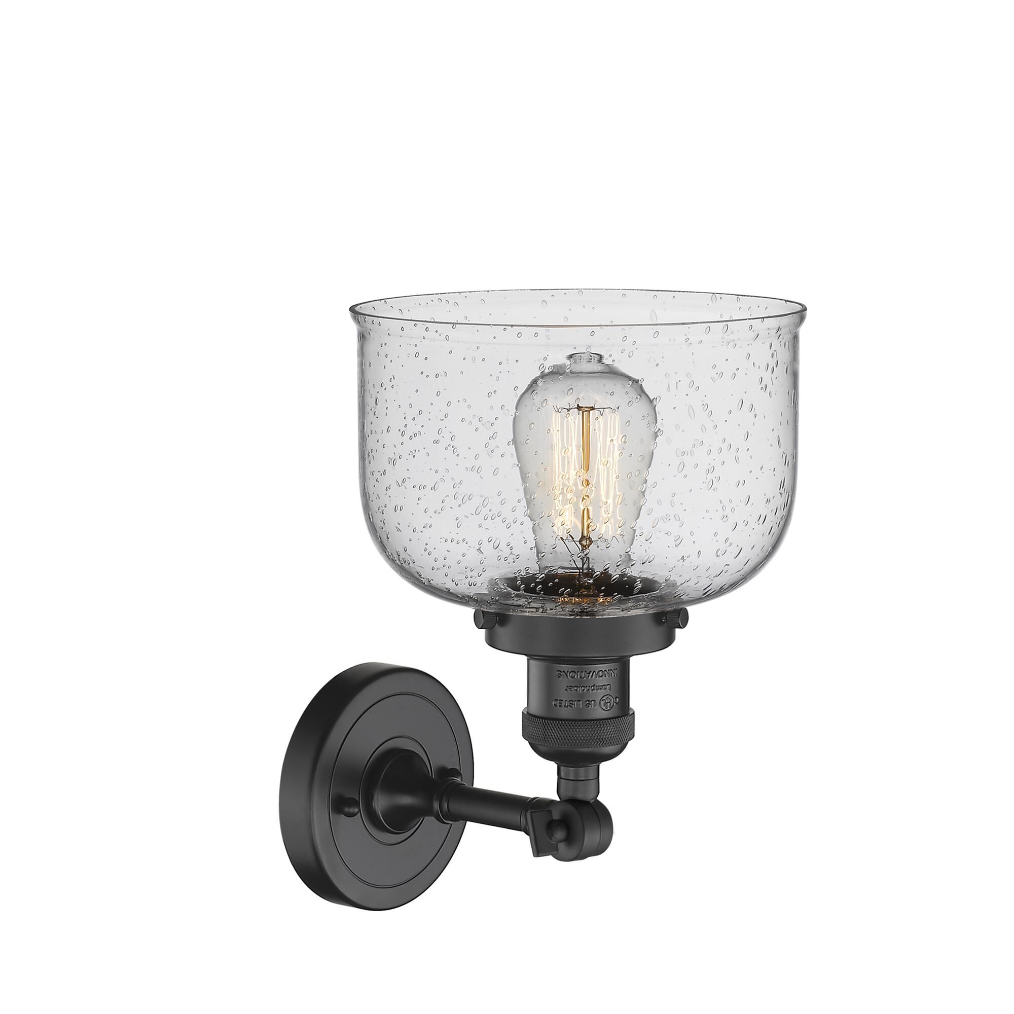 Bruno Marashlian Large Bell 8 Inch 1 Light Semi Flush Mount by Innovations Lighting