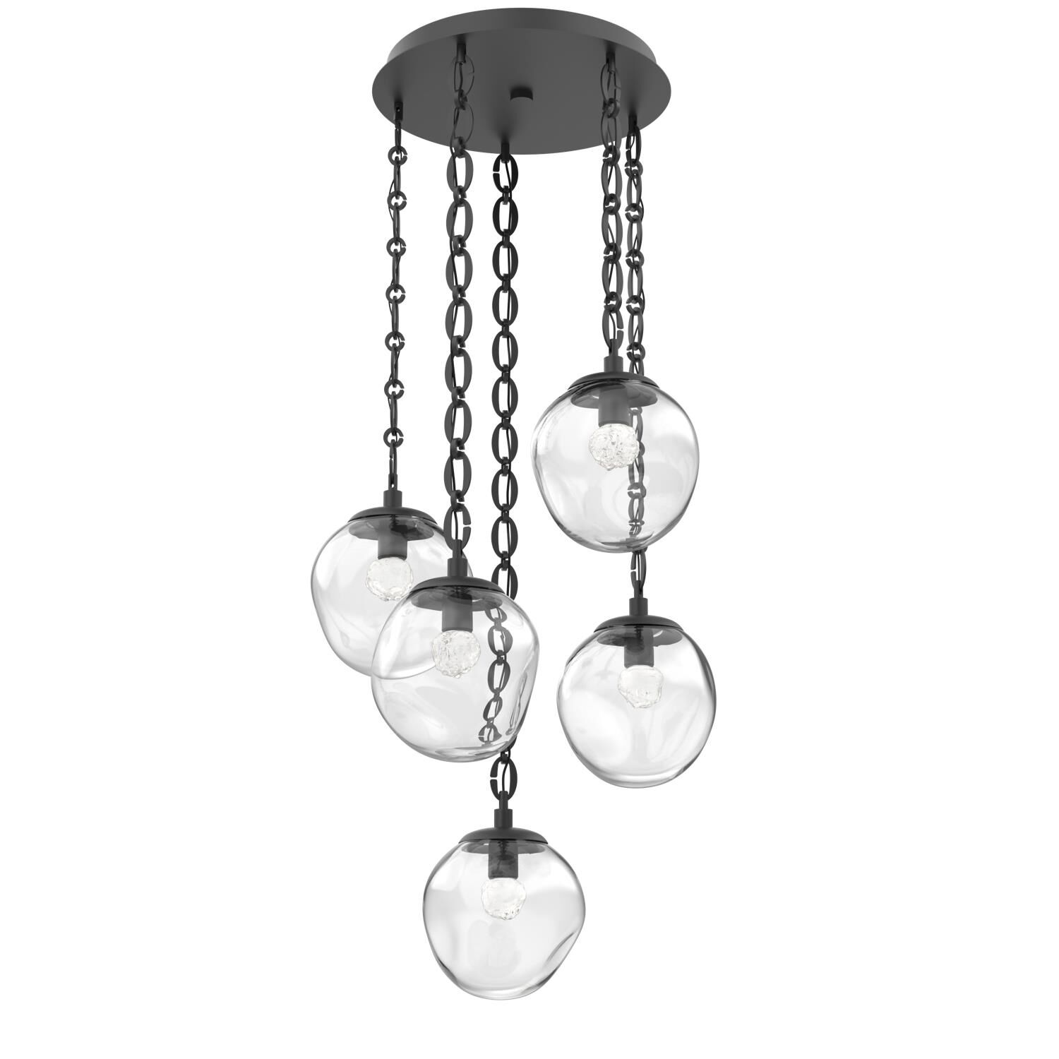Levi Wilson Aster Led 24 Inch Multi Light Pendant by Hammerton Studio