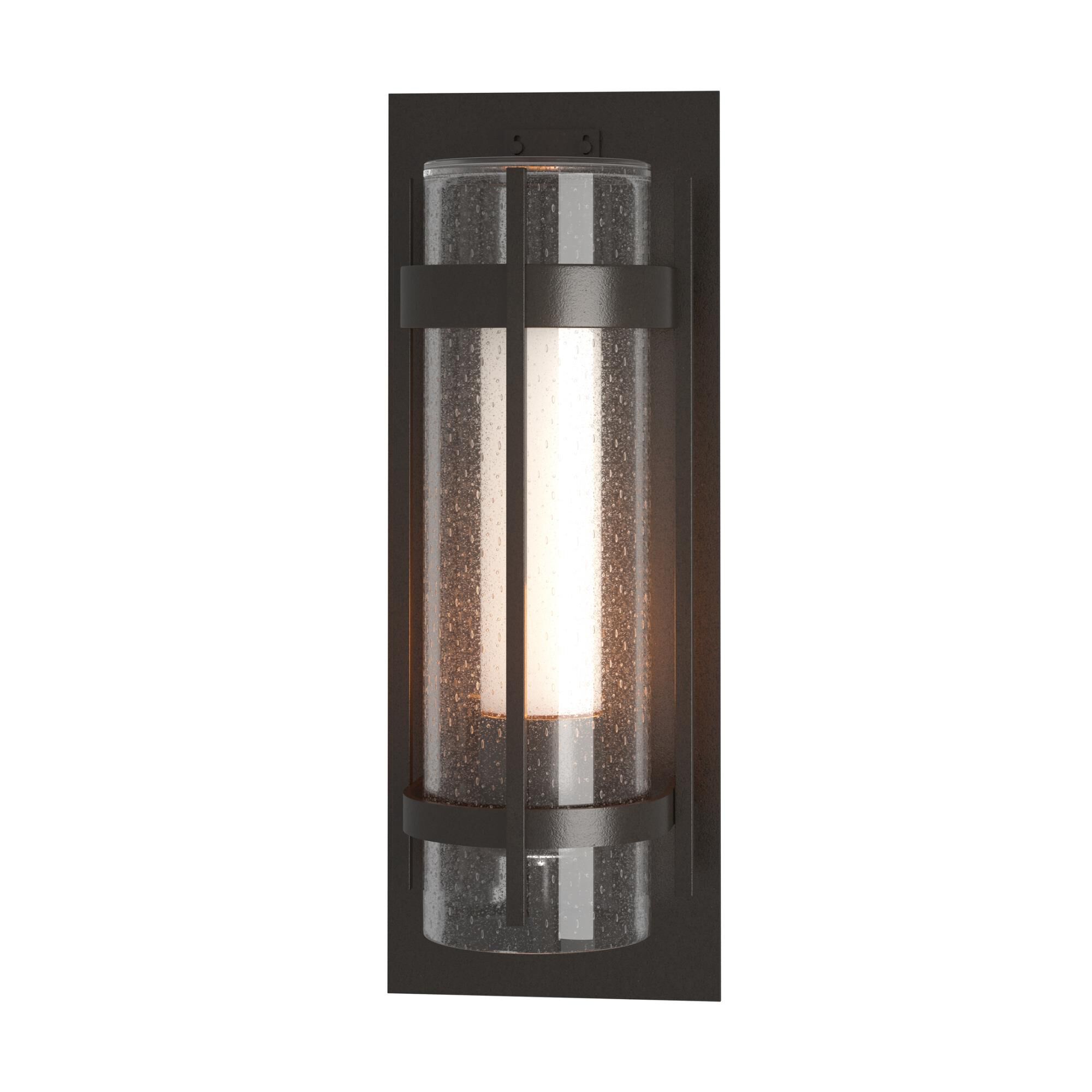 Hubbardton Forge Banded 20 Inch Tall Outdoor Wall Light