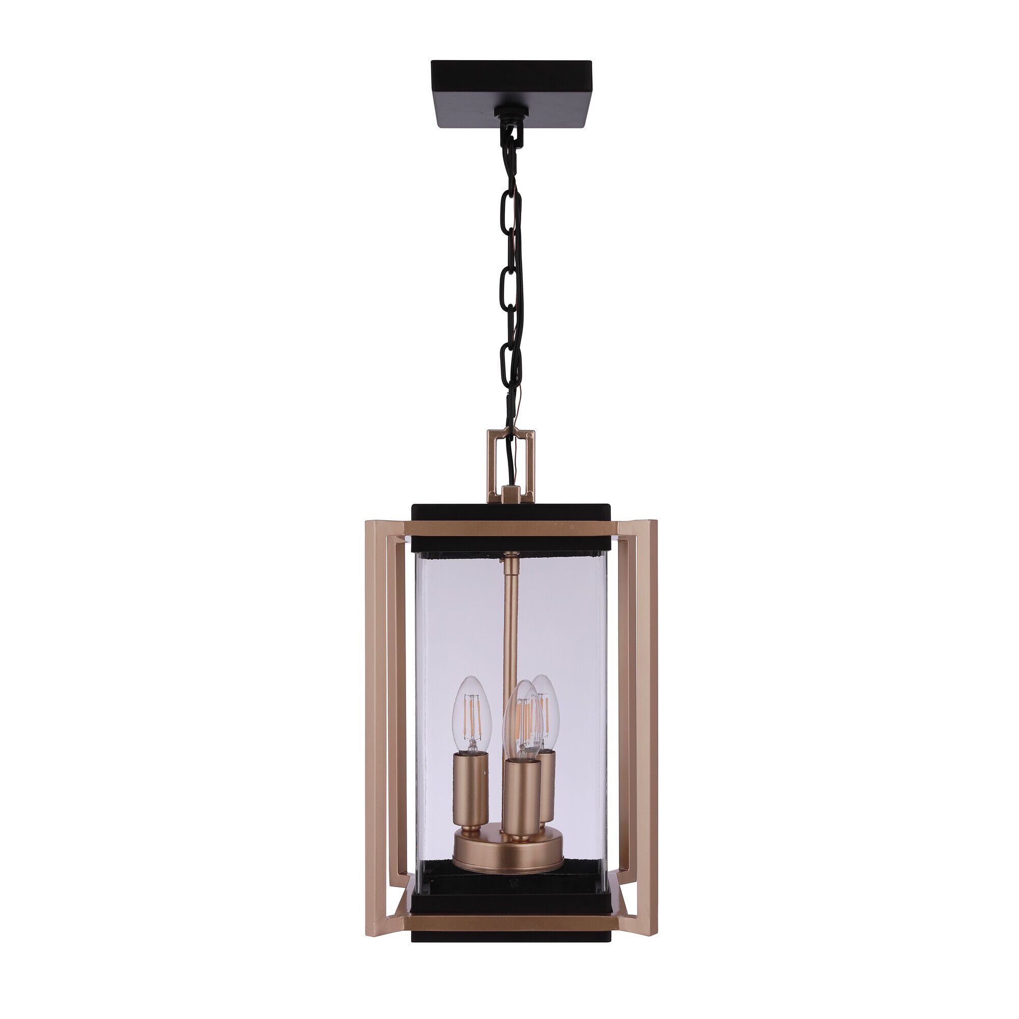 Metalwork Small Outdoor Hanging Lantern,